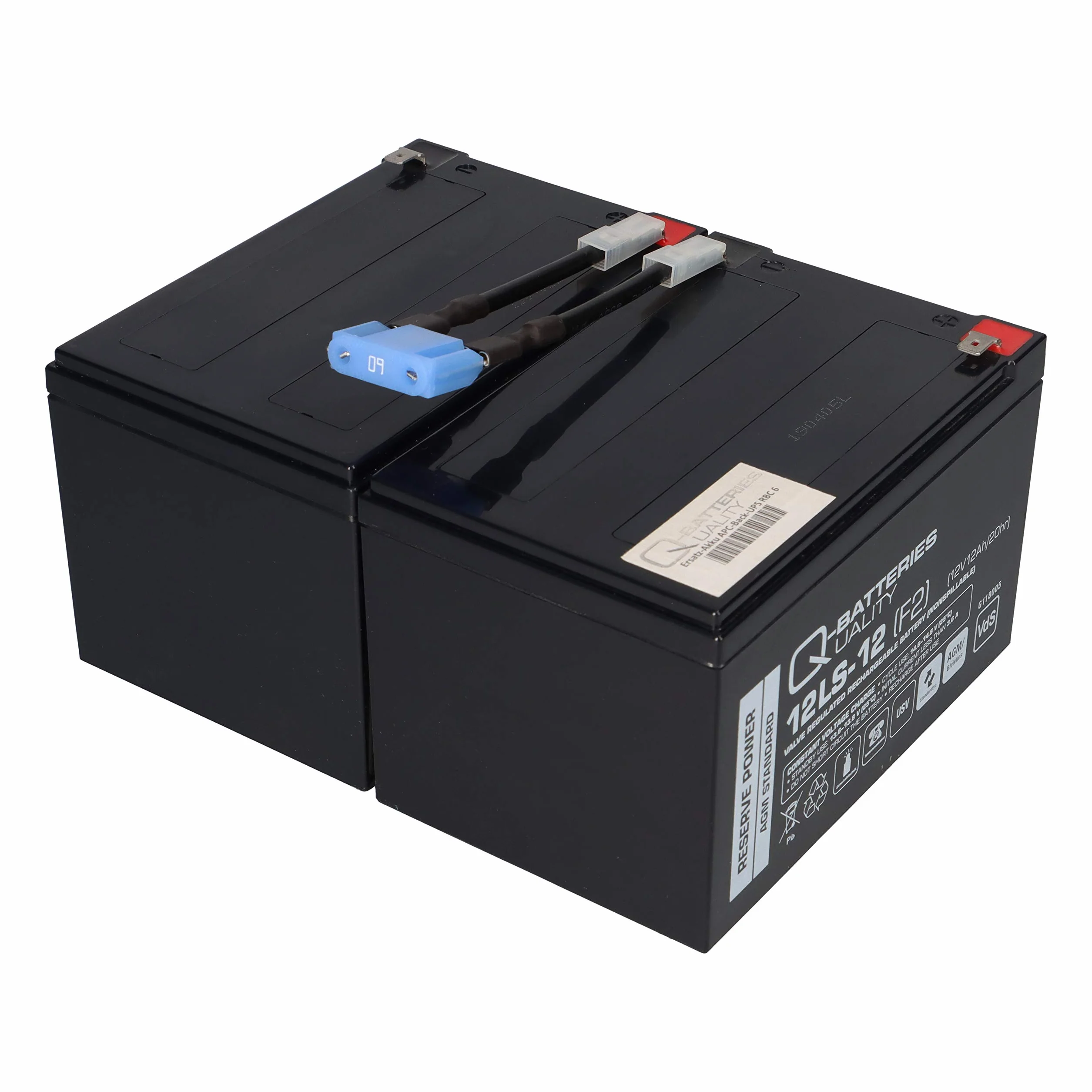 WSB Battery Akumulator wymienny USV RBC6 RBC 6 BK1250, BP1000I, BP1400, SMC1500I, SMT1000i, SU1000I, SU1000IBX120, SU1000INET, SU1000NET, SU1000RMI, SU100RMIN. ET, SU1000VS, SU700X167, SUA1000I, SUVS1000I