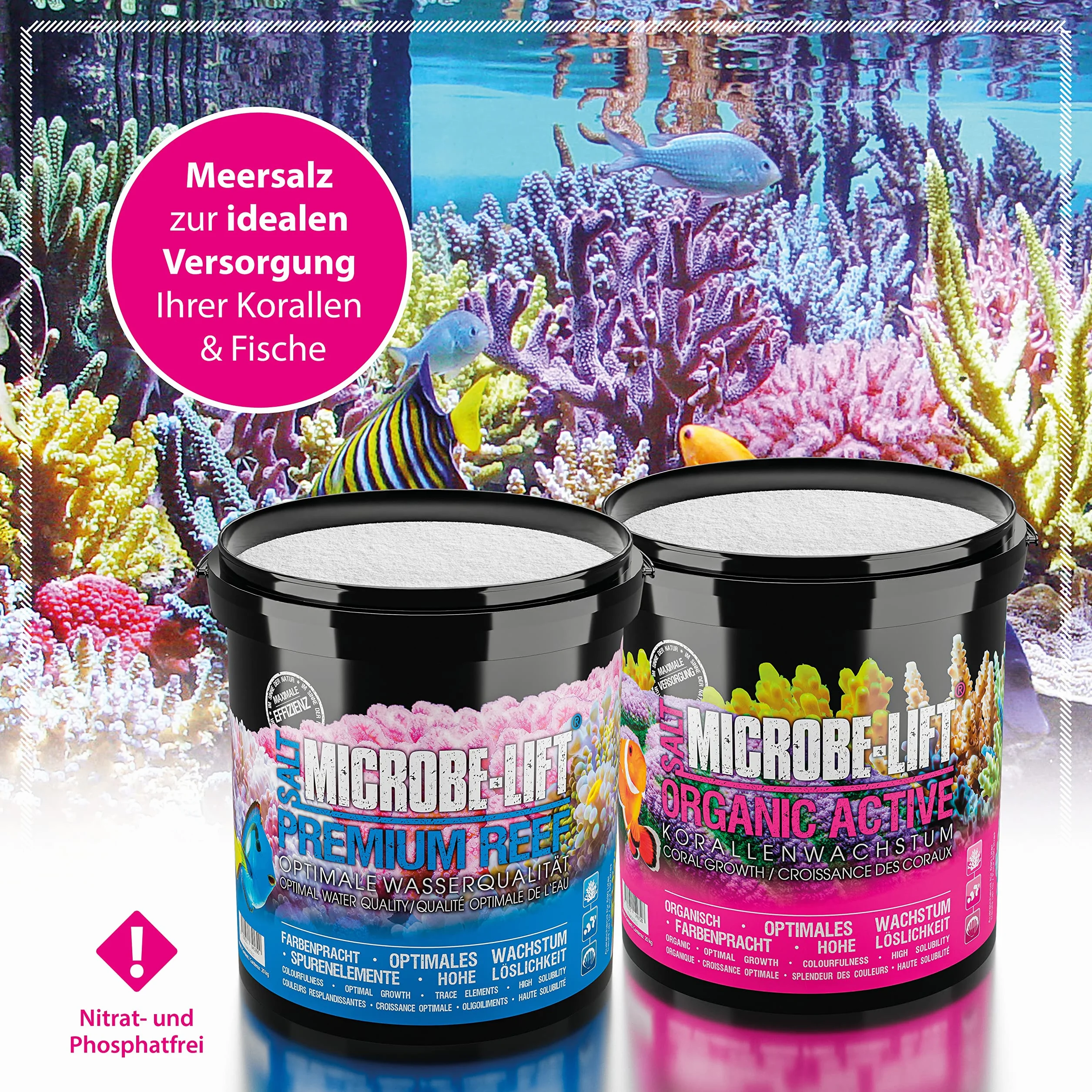 MICROBE-LIFT Organic Active Salt 10 kg porost koralowy