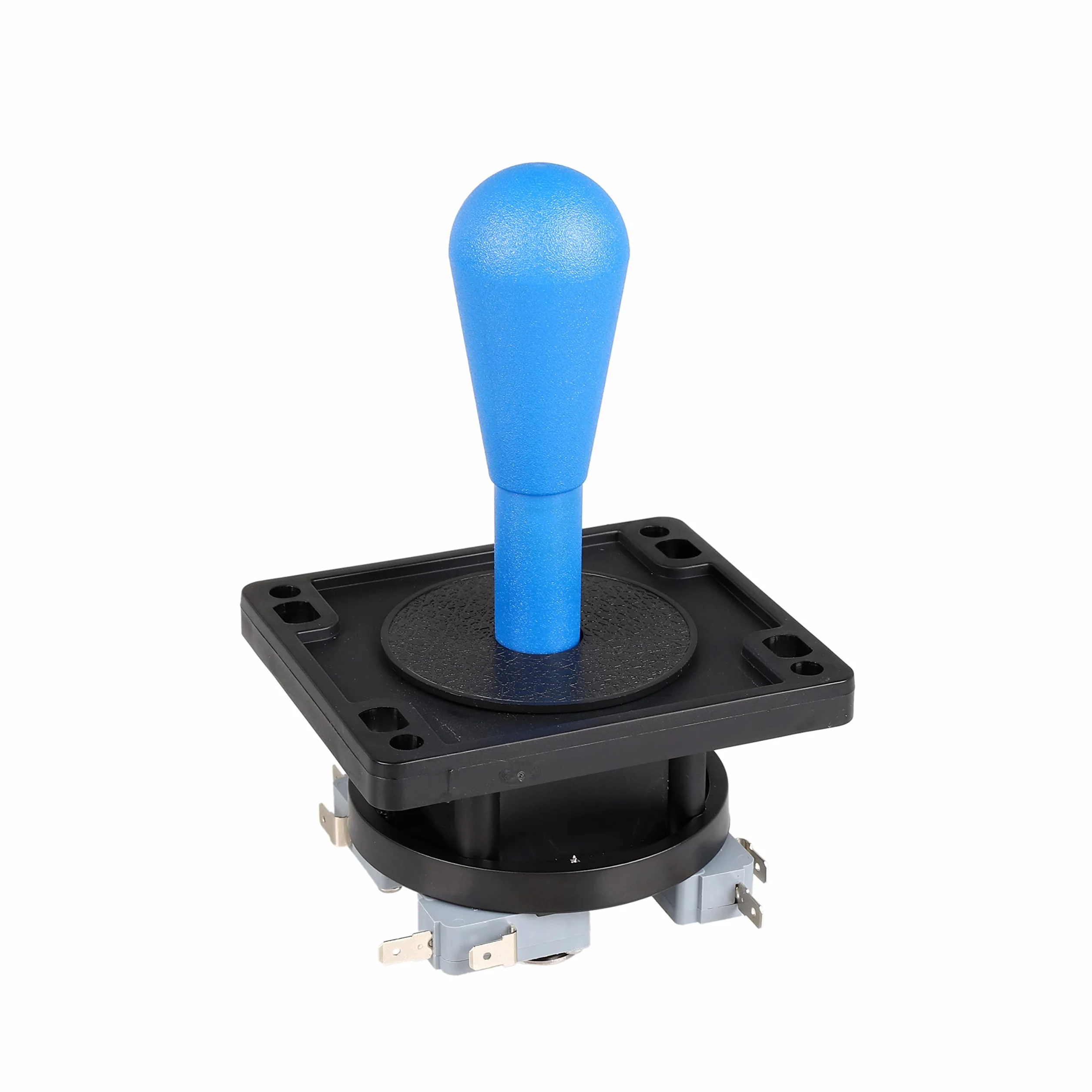 EG STARTS American Style Arcade Competition 2-pinowy joystick nietoperz przełączany z 8 sposobów obsługi, eliptyczny uchwyt, precyzyjny 8-drożny zacisk 4,8 mm (niebieski)