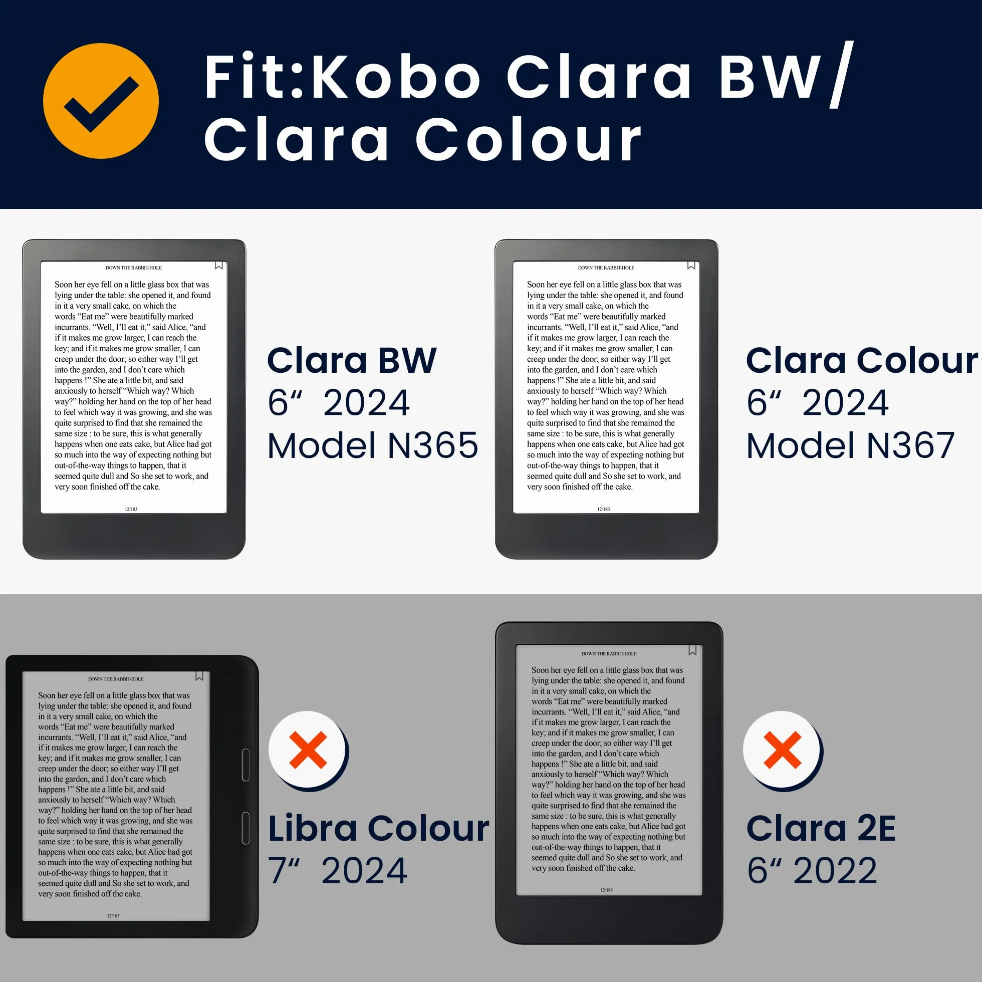 kwmobile Etui ochronne TPU do Kobo Clara BW/Color - przezroczyste, elastyczne