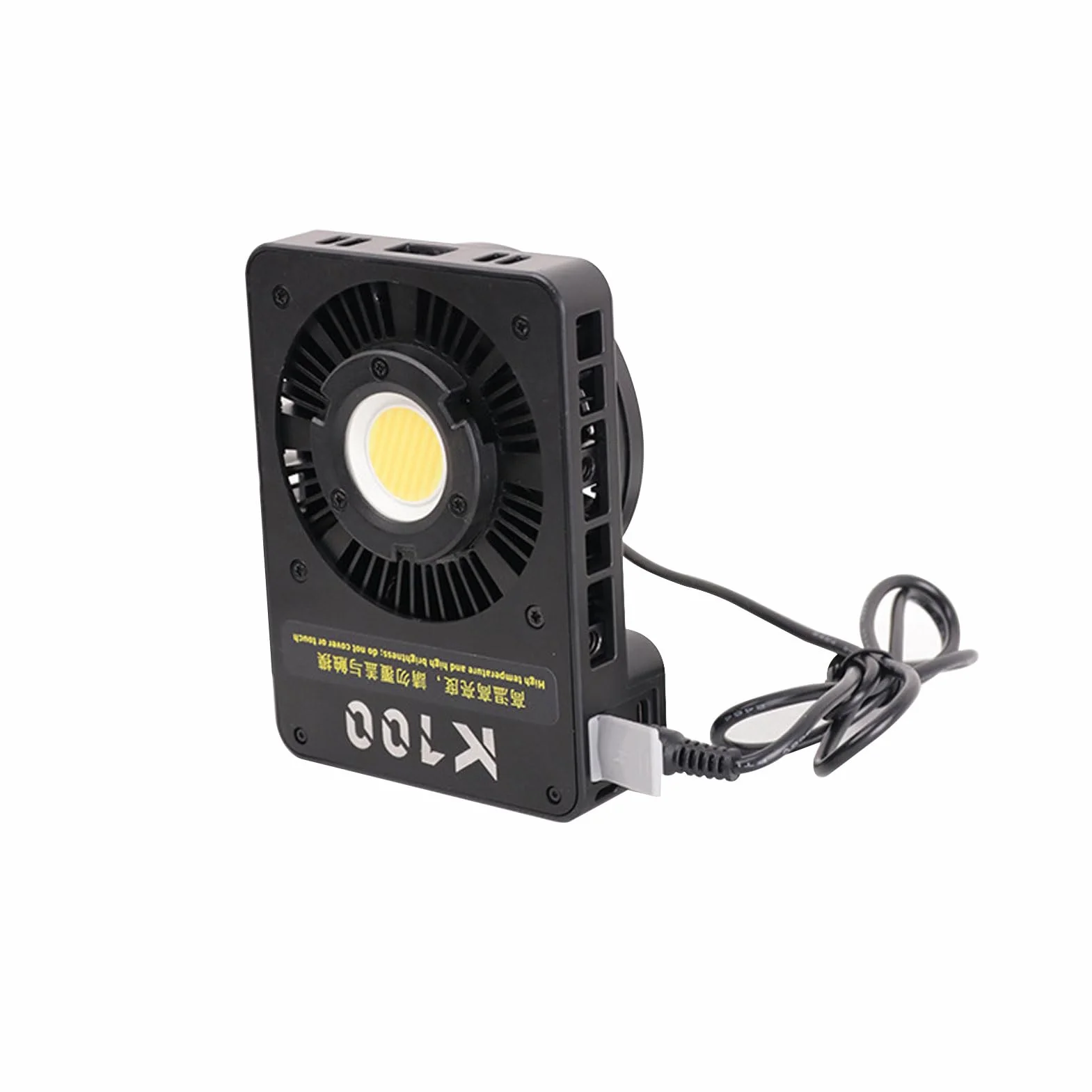 Wideo LED o Mocy 100 W, Studyjna o Wysokiej Jasności 40 000 Luksów, 9 Trybów Sceny Wideo z regulacją Temperatury Barwowej 2800 K–6800 K do Fotografowania, Nagrywania i na żywo