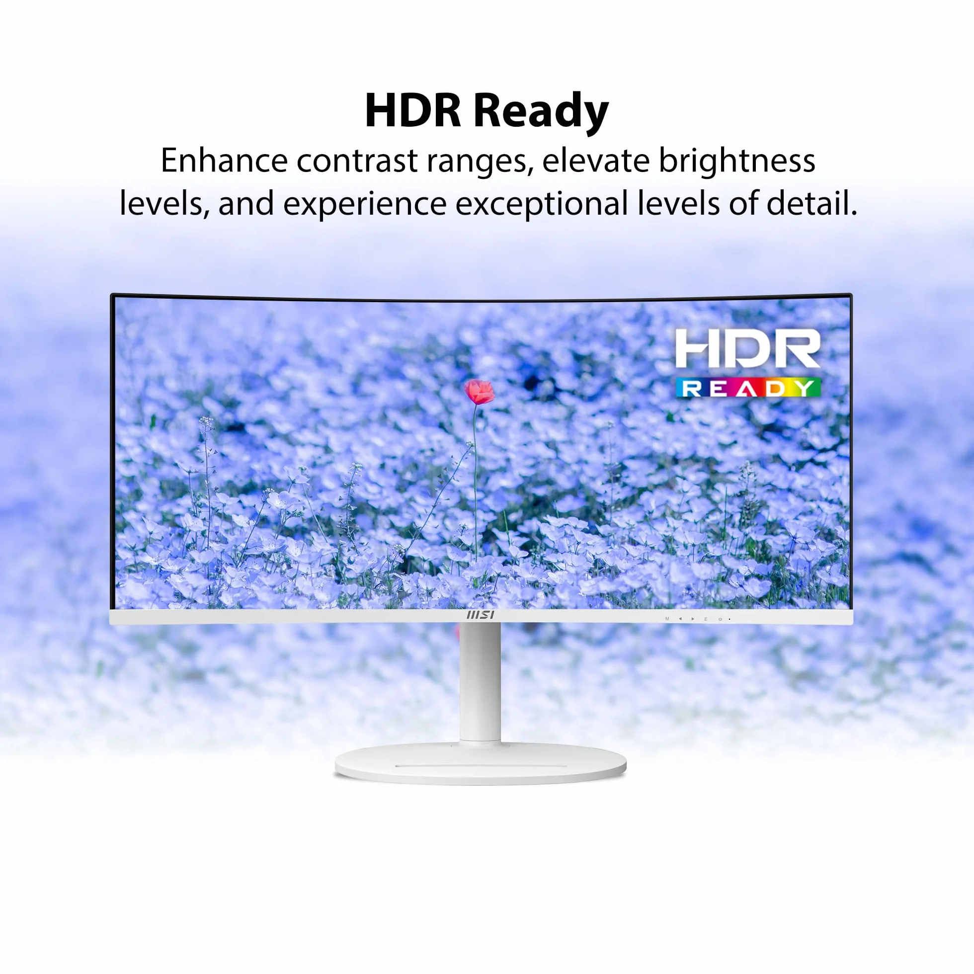 MSI Nowoczesny MD342CQPW 86.4 cm VA 3440 x 1440 (UWQHD) Monitor komputerowy, 120Hz, 1800 zakrzywiony, Adaptive-Sync, HDMI, DP, USBC 98W Power Delivery, KVM, regulacja wysokości, VESA, głośnik, 1 ms,