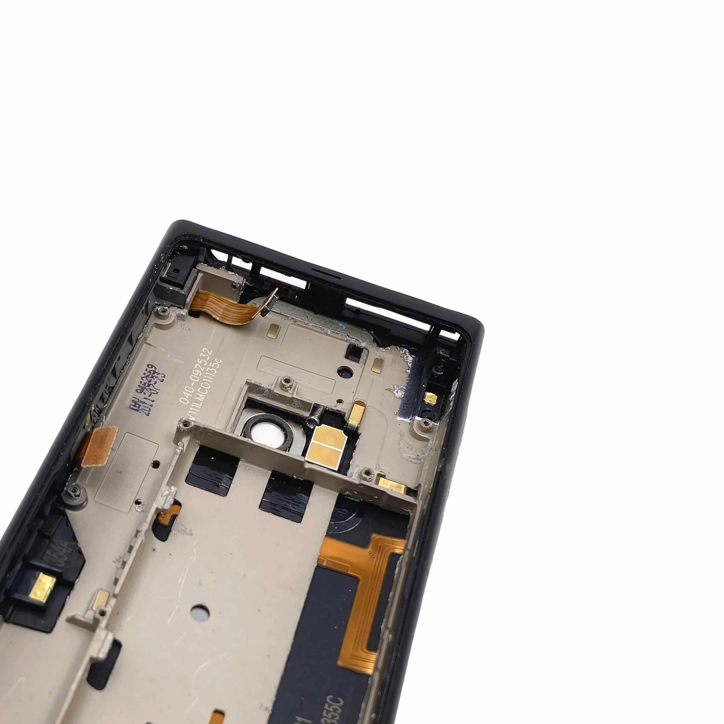 Bateria do Nokia Lumia N9, tylna obudowa zastępcza z przyciskami i logo (czarna)