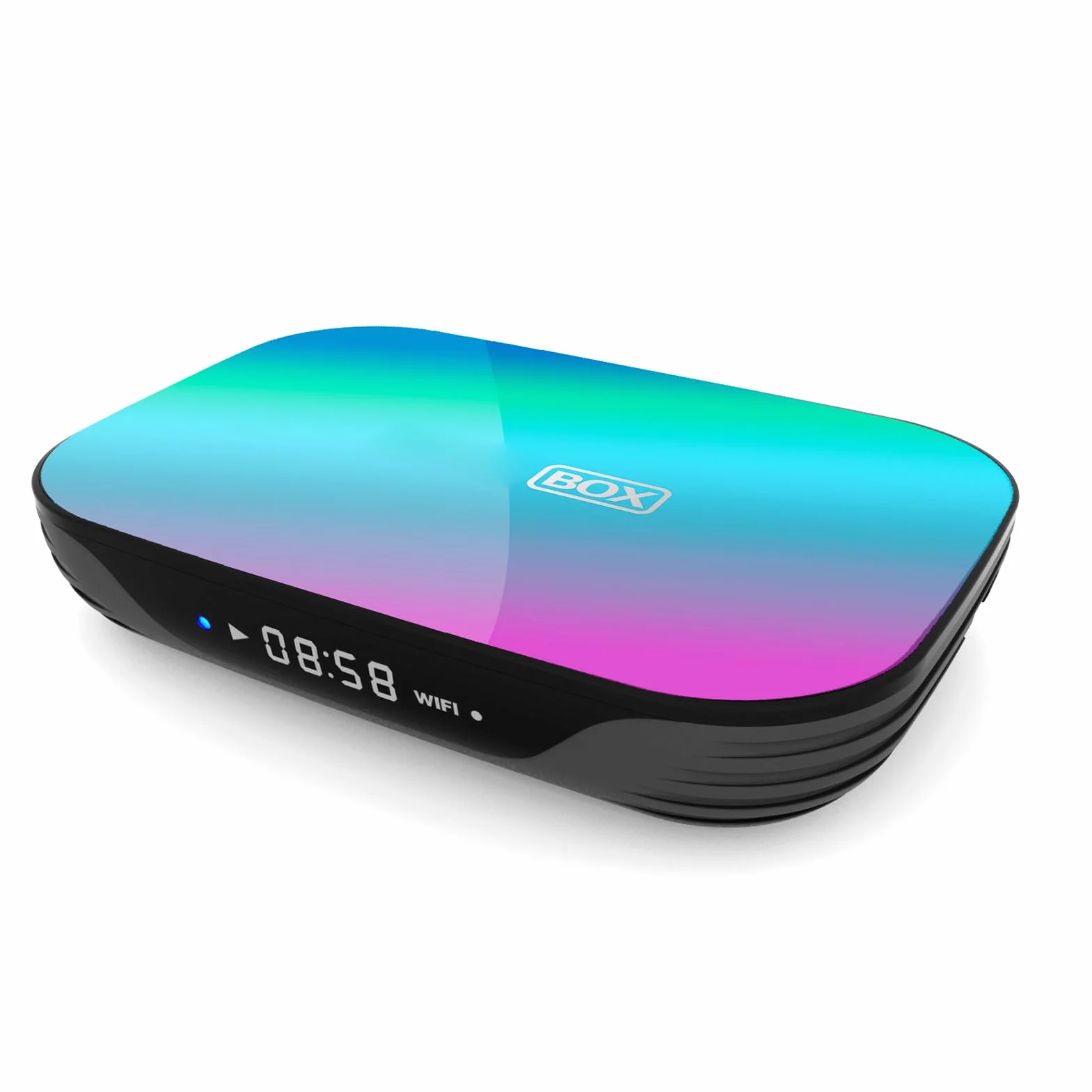 Domary 4 GB RAM 8K TV Box S905X3 Czterordzeniowy 2,4G/5G Podwójny Gigabit Ethernet Wi-Fi z 10 Portami do Przesyłania Strumieniowego w Domu