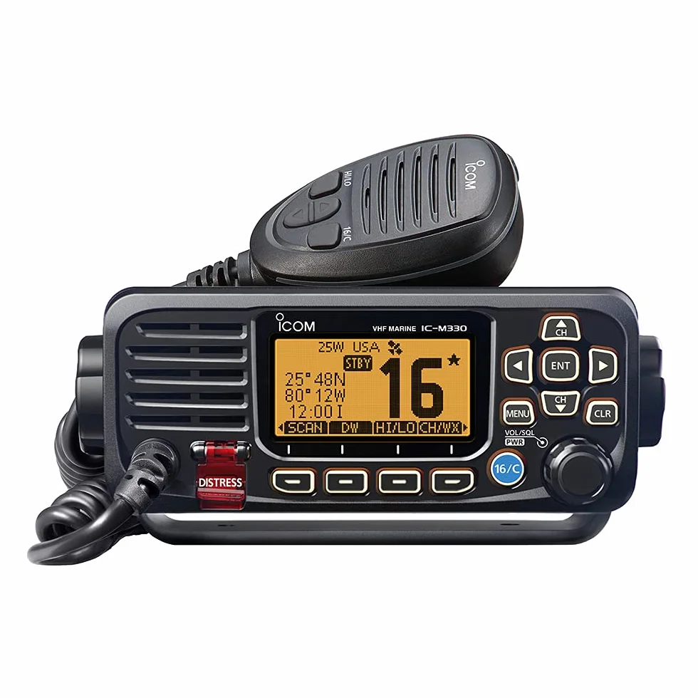 Icom M330 Kompaktowe radio VHF z GPS - czarne
