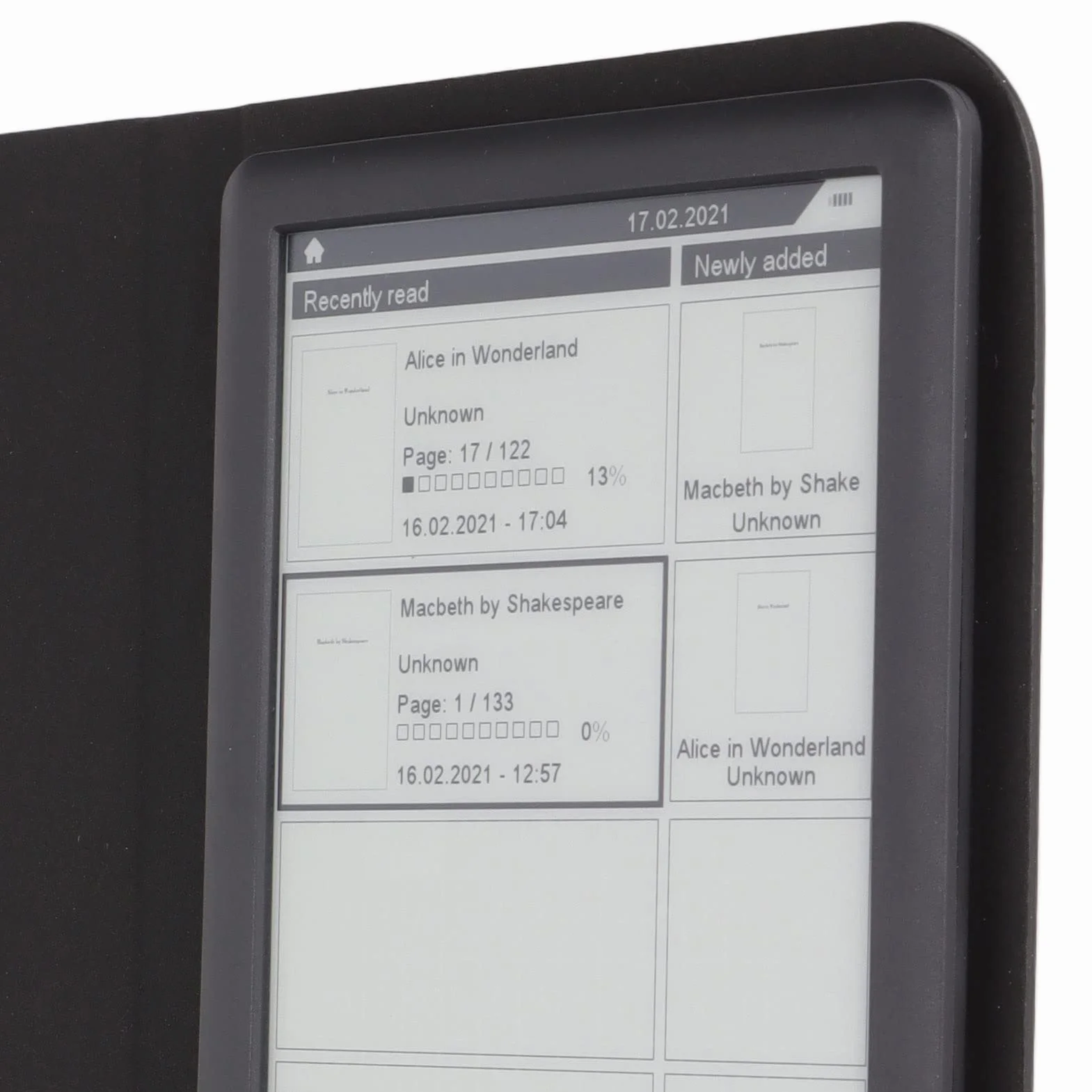 Czytnik E-booków Mini 6-calowy Ekran HD Ink Czytnik E 512 MB 8 GB Pamięci z obsługą Czytnika E PDF TXT DOC FB2 EPUB RTF PRC MOBI itp. 6 HD Ink Screen E Reader, 512 MB 8 GB Sto