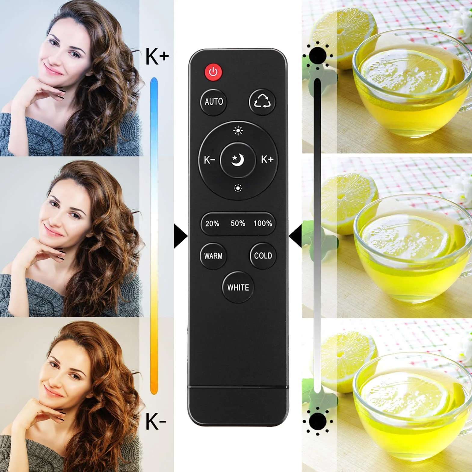 Cuifati Zestaw Oświetlenia Fotograficznego Softbox, Dwukolorowa Wideo LED 85W 2800-5700K, Profesjonalny Sprzęt Studyjny z Pilotem do Studia Fotograficznego (wtyczka UE)