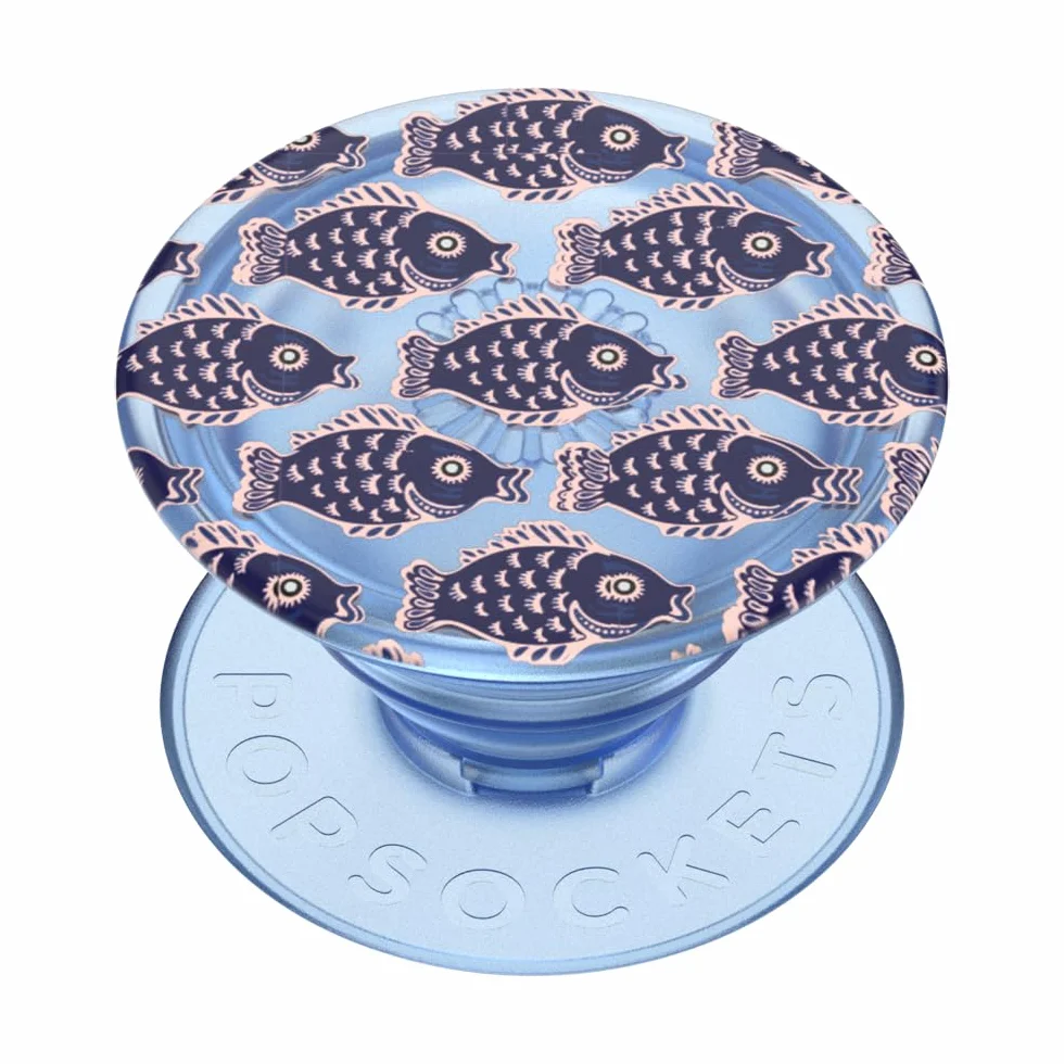 PopSockets PopGrip Rozkładany uchwyt i podstawka do telefonów oraz tabletów z wymiennymi krążkami PopTops School Time