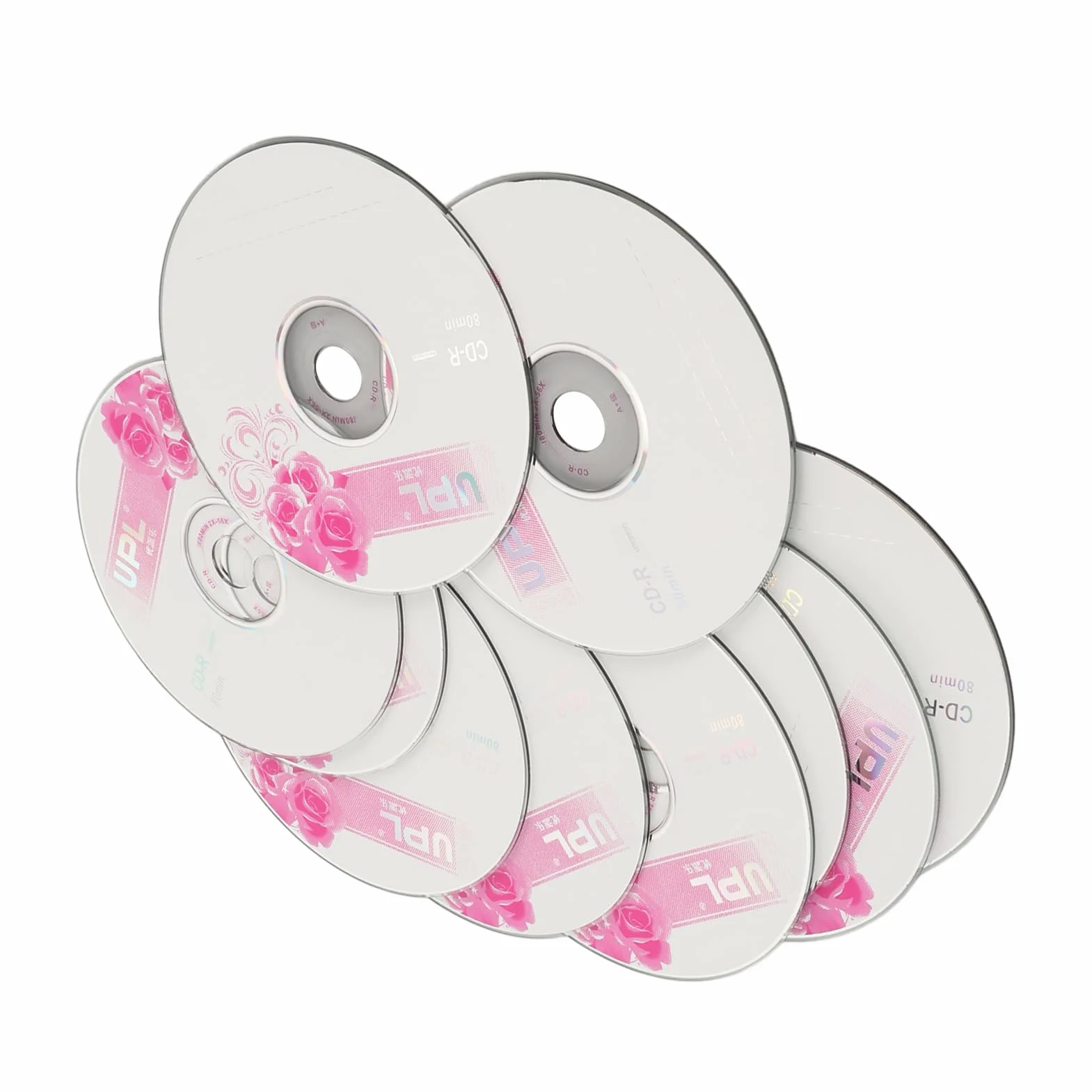 Czyste Płyty CD do Nagrywania Muzyki, Czyste Płyty CD R 52X 730MB Nagrywania o Wysokiej Wydajności, Kompatybilne z większością Napędów CD R, Idealne do Przechowywania Cyfrowych