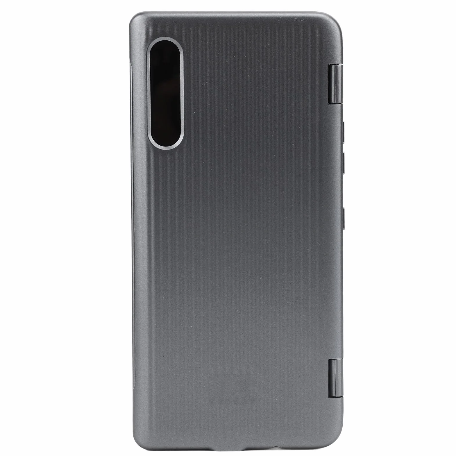 AMONIDA Etui na Telefon z Dwoma Ekranami i Adapterem Magnetycznym Typu C do Telefonu Velvet 5G G9, Elastyczny Zawias Umożliwiający wielozadaniowość, Wirtualny Joystick do Gier, materiał ABS (GRAY)