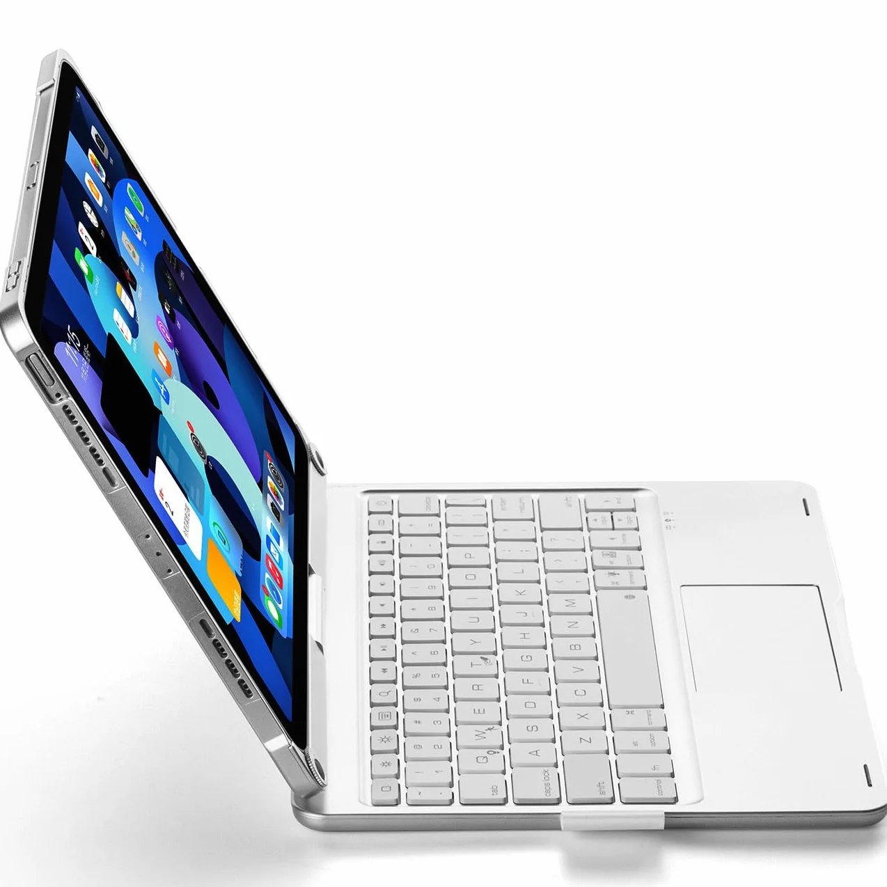 Etui z klawiaturą do iPada Air 4 | Air 5 | Air 11 cali (M2) | Air 11 cali (M3) | Air 11 cali (M4), obracany o 360 stopni touchpad, podświetlana klawiatura