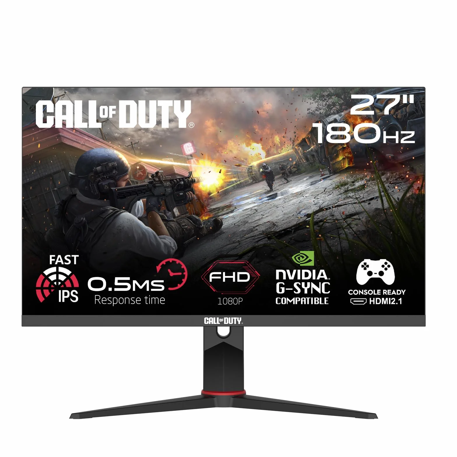 Twisted Minds GAMEON CALL OF DUTY 27" FHD - 180 Hz - CZARNY