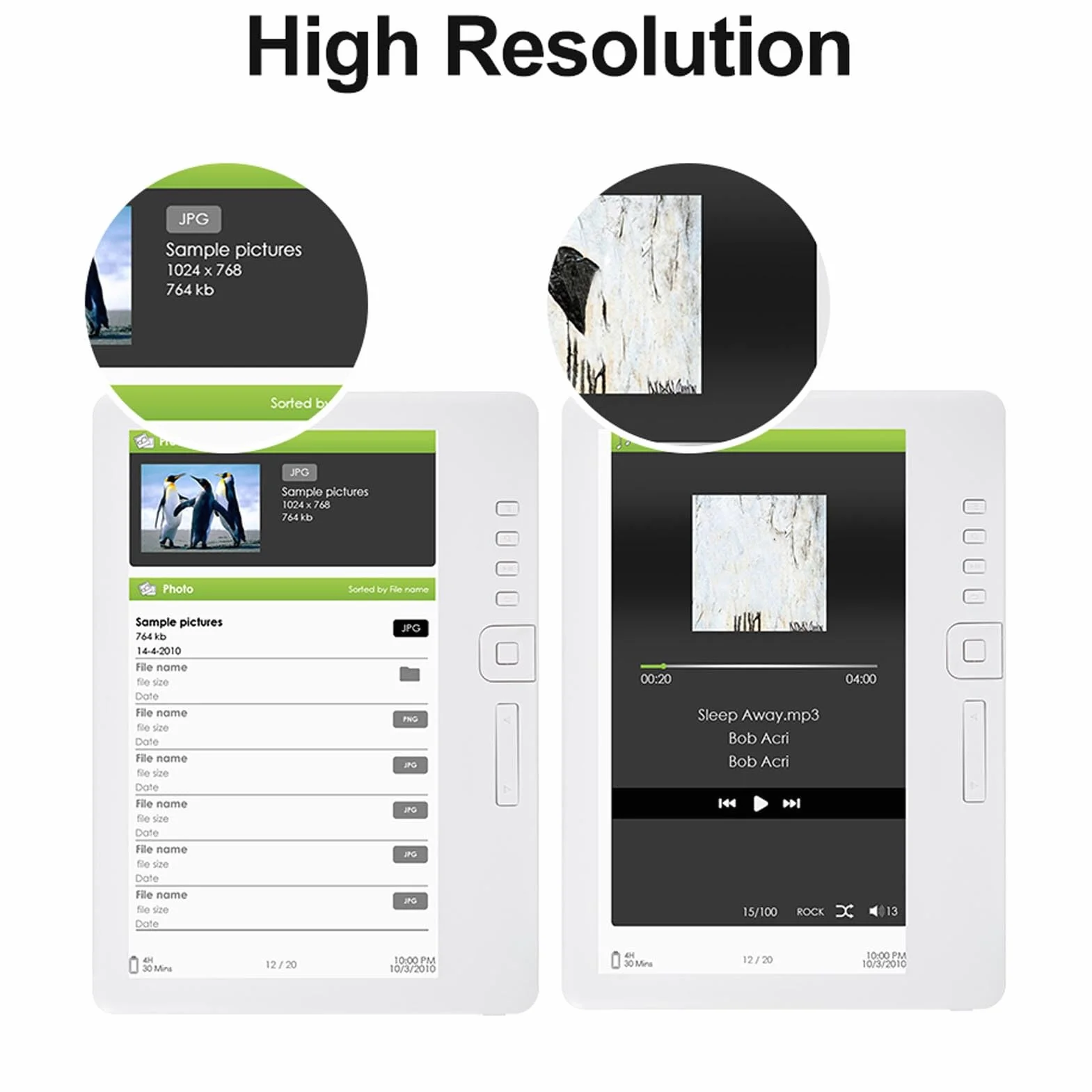 Topiky E Reader 7-calowy, Czytnik E-booków z Dużym Ekranem E-Ink, Inteligentna Notatka Papierowa Biorąc Tablet z ochroną Ekranu i Słuchawki, 16: 9 Ekran E KSIĄŻKI KSIĄŻKI (16G)