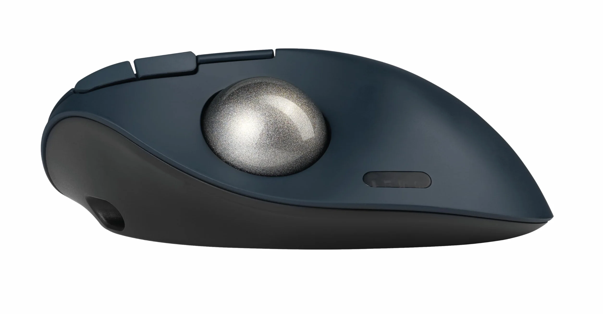Kensington Trackball Pro Fit Ergo TB550 Bluetooth 2.4 GHz, Ergonomiczna Mysz, 34 mm, Obsługiwany Kciukiem, Pokrętło 4D, 51% Plastiku z Recyklingu (K72196WW)
