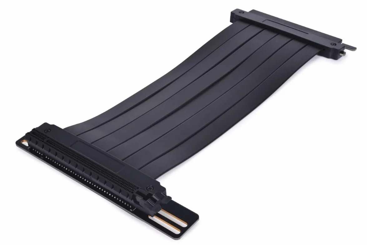 Alphacool 11951 Aurora pionowy uchwyt GPU z kablem Riser uchwyt VGA karta graficzna