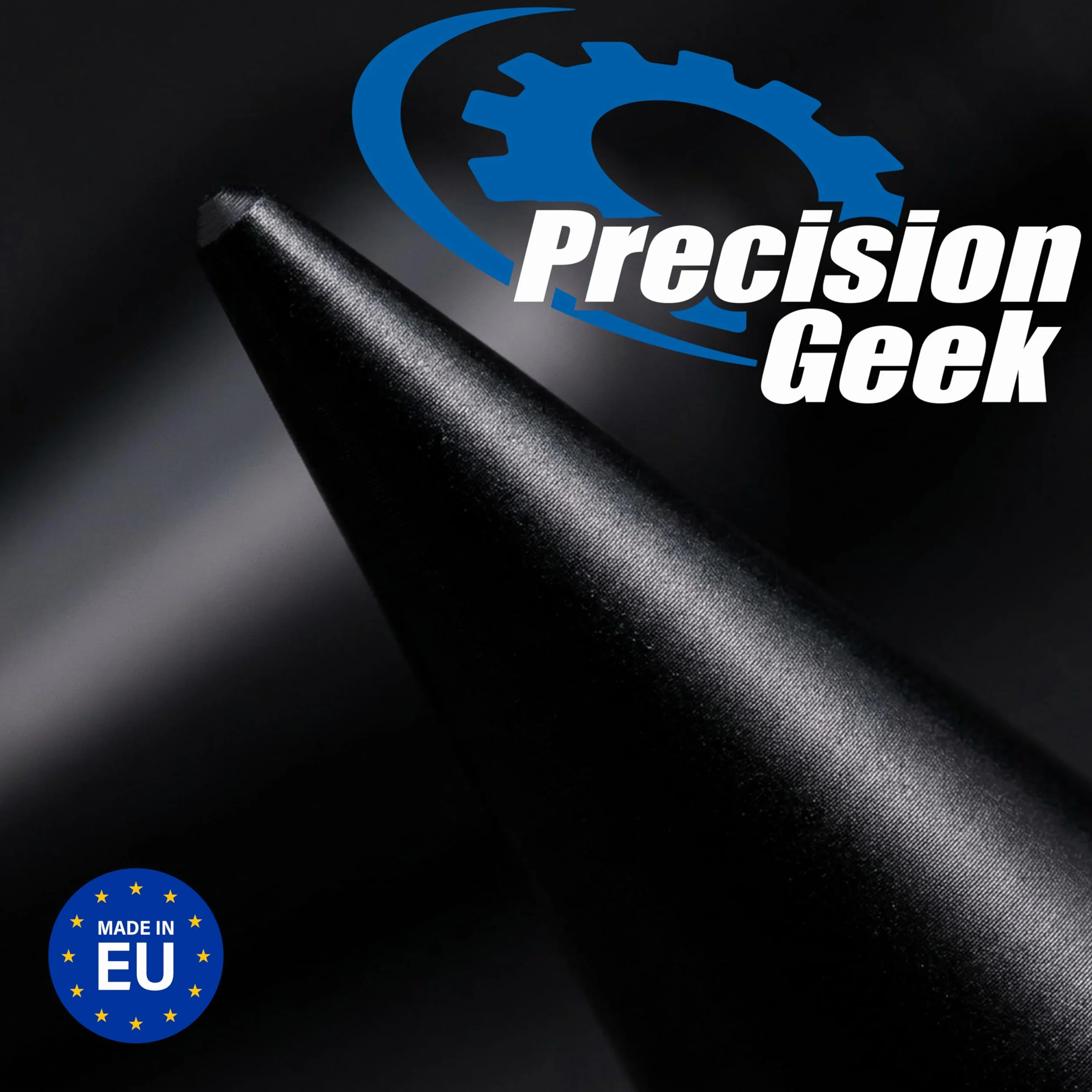 Kolce Głośnikowe M6x10mm L-30mm Aluminum Czarne 4 sztuki