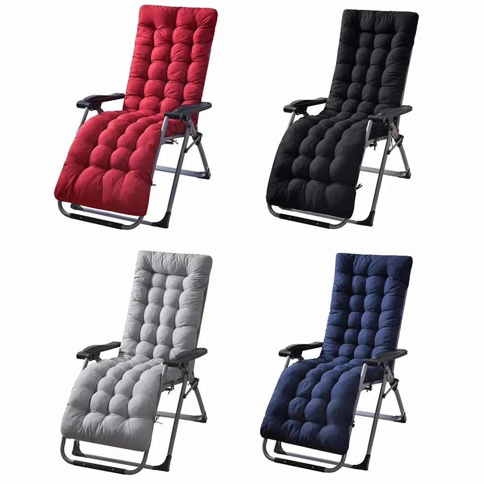 Patio Chaise Lounge poduszka Soft Sun Lounger Poduszka Lounger Poduszka Lounger Poduszka Lounge, poduszka na urlop, do użytku wewnątrz i na zewnątrz