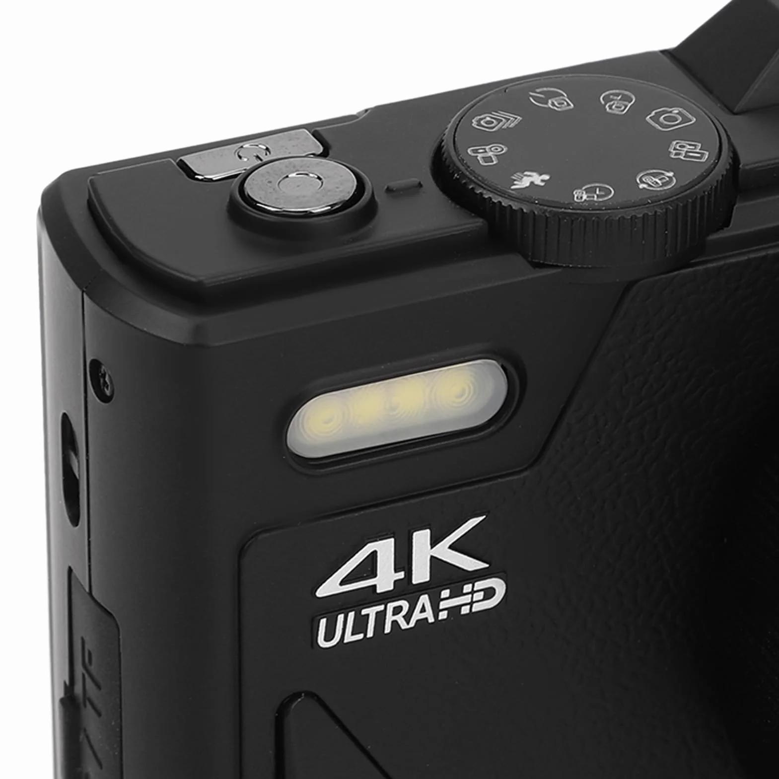 Cyfrowy Aparat Fotograficzny 4K Z Autofokusem Do Vlogowania 64 MP Z 3-Calowym Odchylanym Ekranem, Kompaktowy Aparat Podróżny Z 18-Krotnym Zoomem Cyfrowym