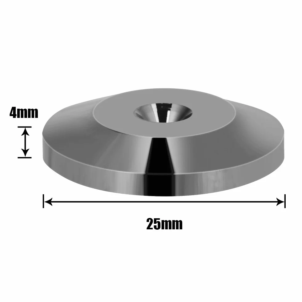 Nogi Do Głośników 8 Sztuk 25x4mm Amortyzatory Mata Zestaw kolor pistolet