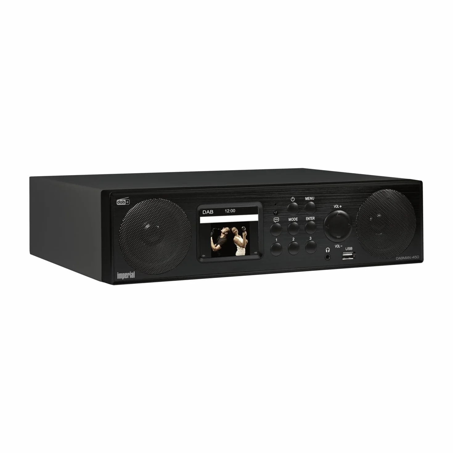 Imperial I450 22-245-00 Radio Kuchenne, Czarny, 29W