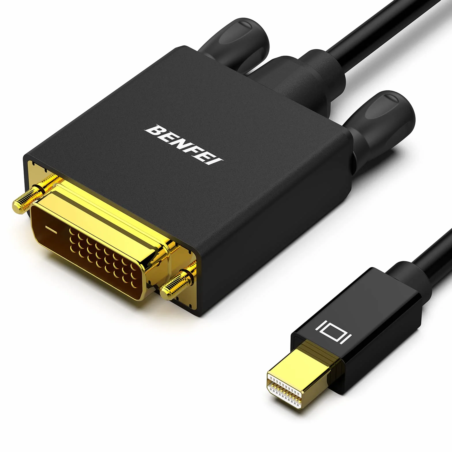 Kabel Benfei Mini DisplayPort do DVI 10 stóp Thunderbolt 2 MacBook Air Pro Surface Pro Monitor Projektor