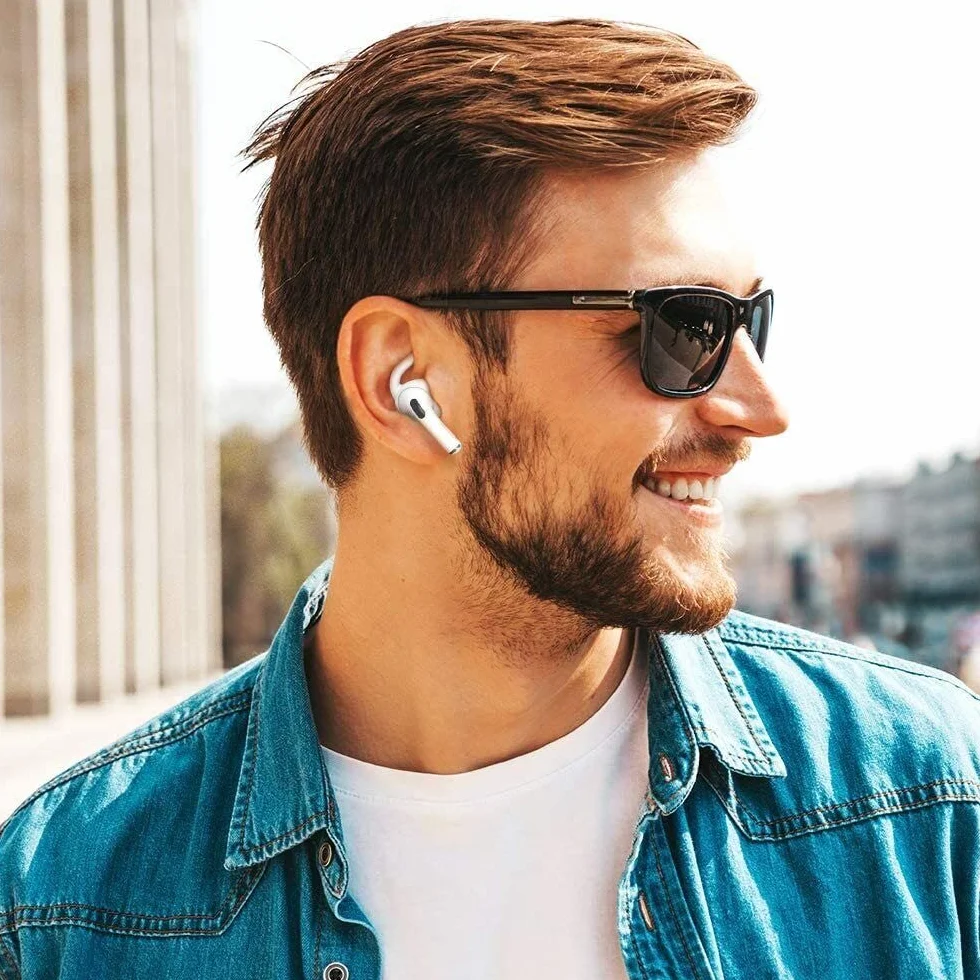 Haczyki na uszy Antypoślizgowe osłony na uszy Akcesoria do Airpods Pro 2, 2. generacji (2022) - 3 pary (białe)
