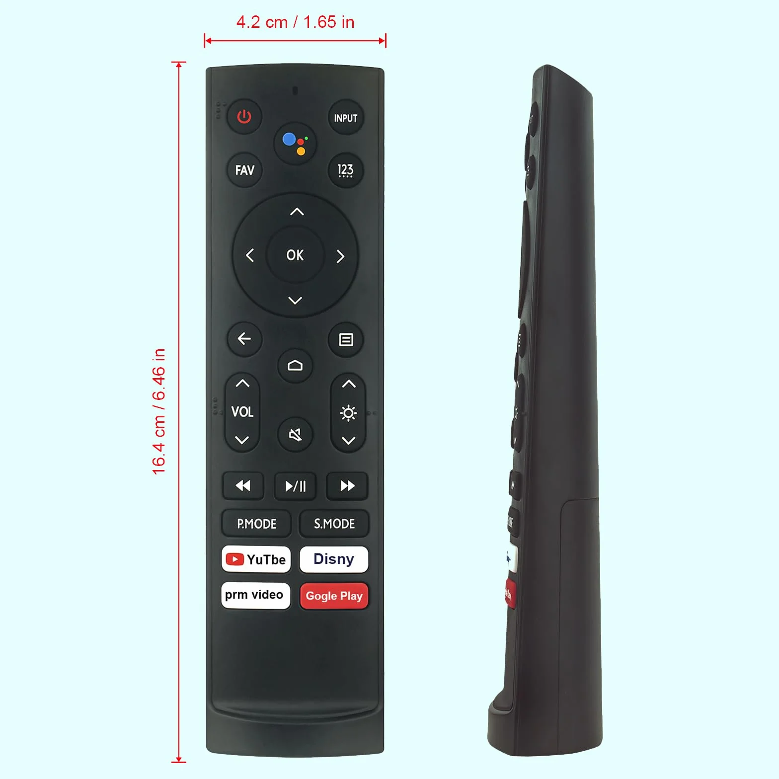 Zapasowy pilot głosowy ERF3AA90H, pasuje do Hisense SMART MINI PROJECTEUR C1