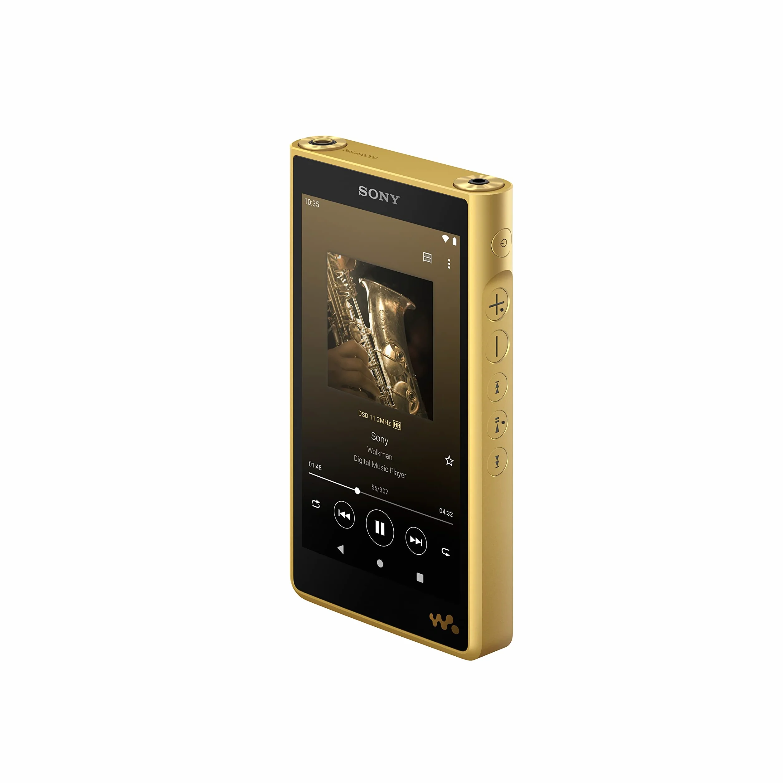 Sony Signature Series NWWM1ZM2.CEW Odtwarzacz Mp3, Złoty, ‎256 GB