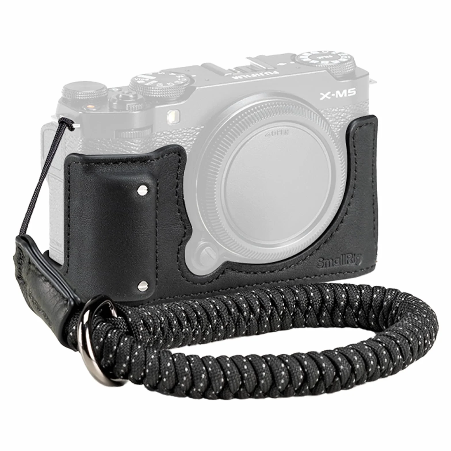 SMALLRIG X-M5 Półpokrowiec ze skóry Kit do FUJIFILM X-M5, Czarny, 117.03 x 47.90 x 55.86 mm / 4.6 x 1.9 x 2.2 in, Praktyczny