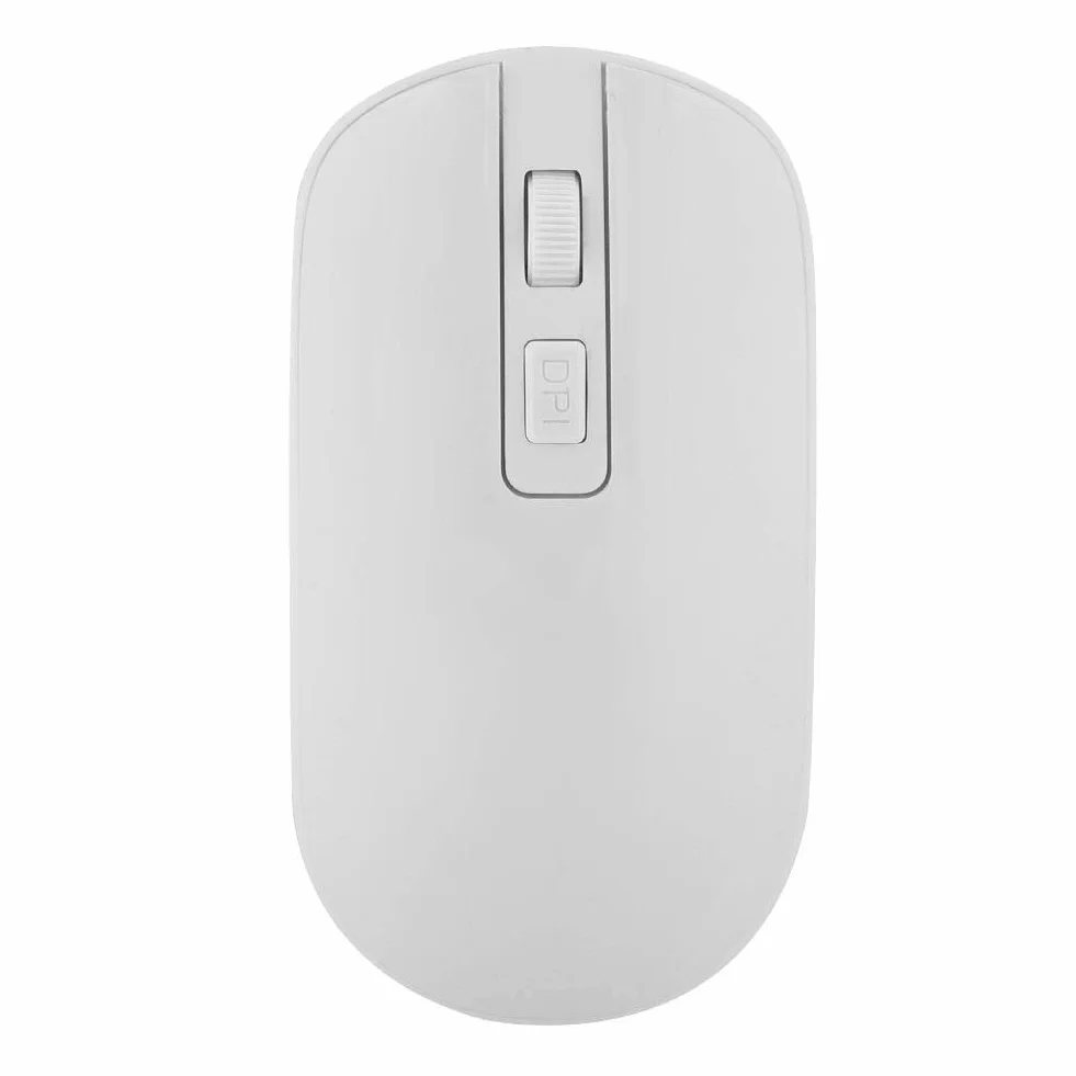 Bezprzewodowa klawiatura i mysz, 108 klawiszy, wielofunkcyjna, bezprzewodowa klawiatura 2,4 G, wysoka czułość, bez opóźnień, dla 7/8/10/XP/Vosta itp., czarna, niebieska, różowa, biała