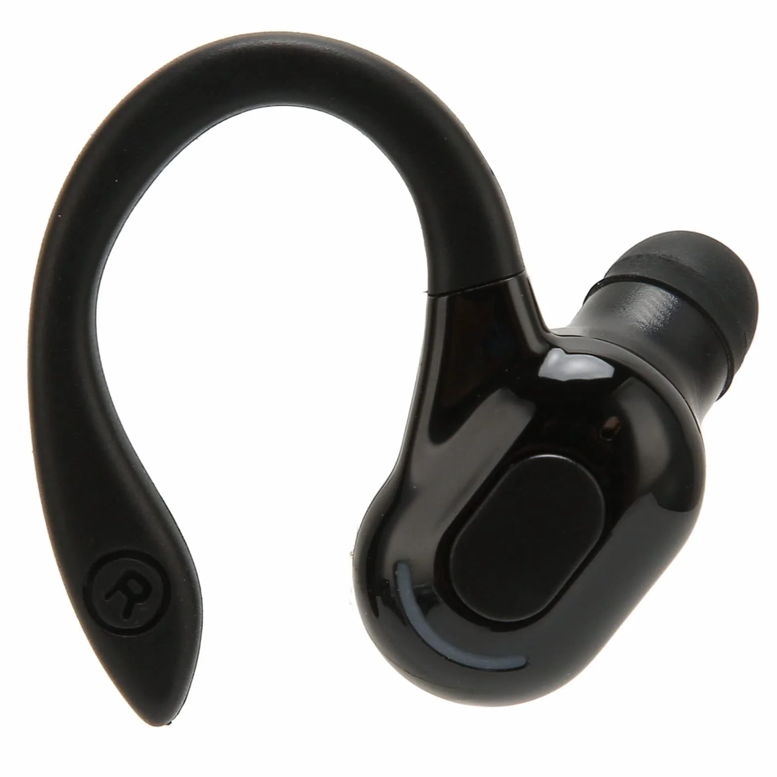 Akozon Bezprzewodowe Słuchawki Douszne BT IPX4 Wodoszczelne Stereo Czarne