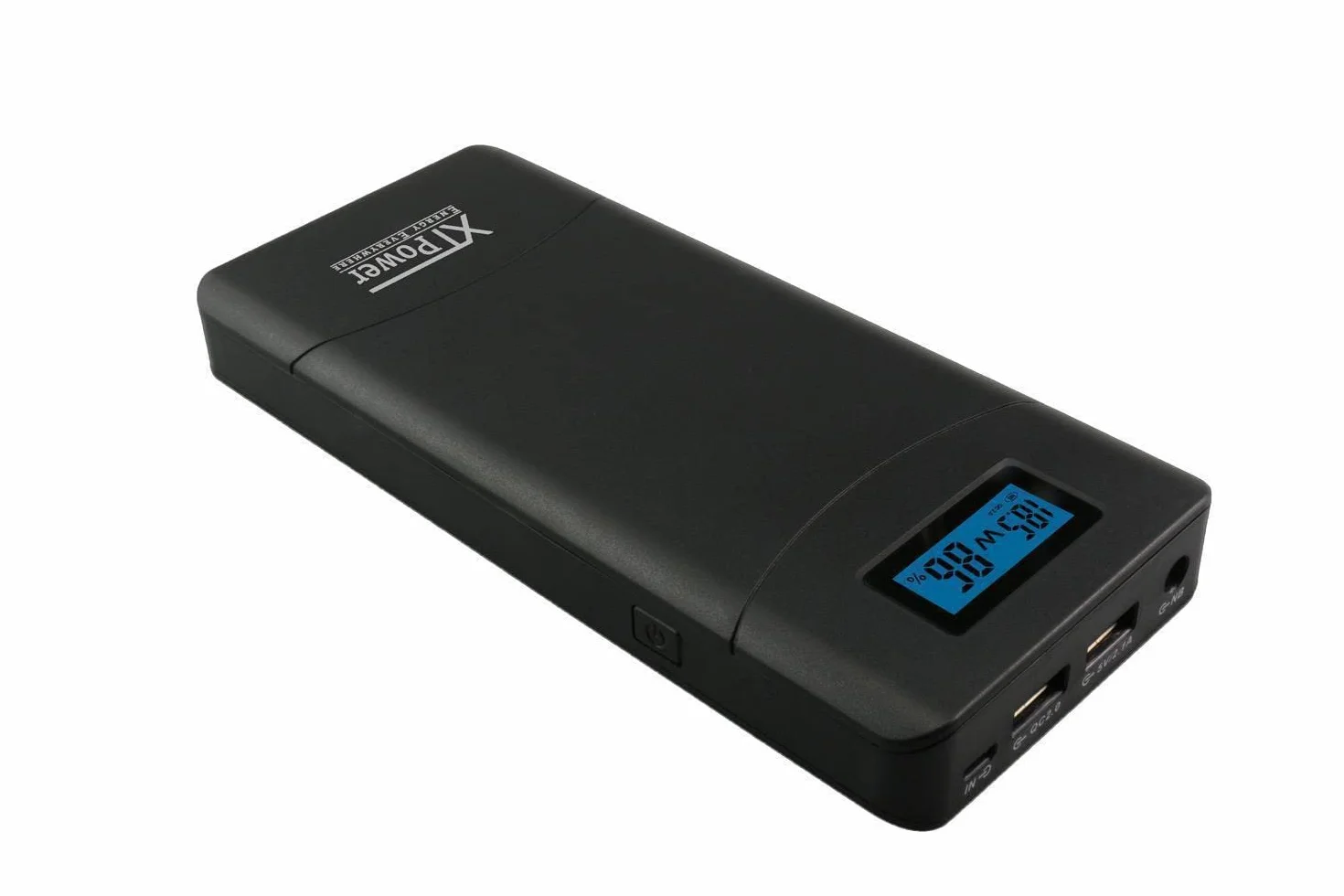 XT-20000QC3-PA Powerbank z zasilaczem sieciowym - nowoczesny akumulator DC + USB QC3 o pojemno?ci 20400 mAh - 1x USB, 1x USB QC3 i DC przy??cze od 12 do 24 V 65 W - do laptopa tabletu iPhone Galaxy