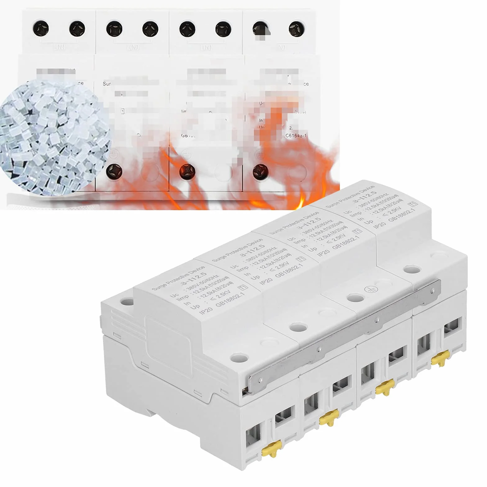 Moduł ochrony elektronicznej urządzenia do zabezpieczenia dla AC385V 50/60 Hz użycie przemysłowe