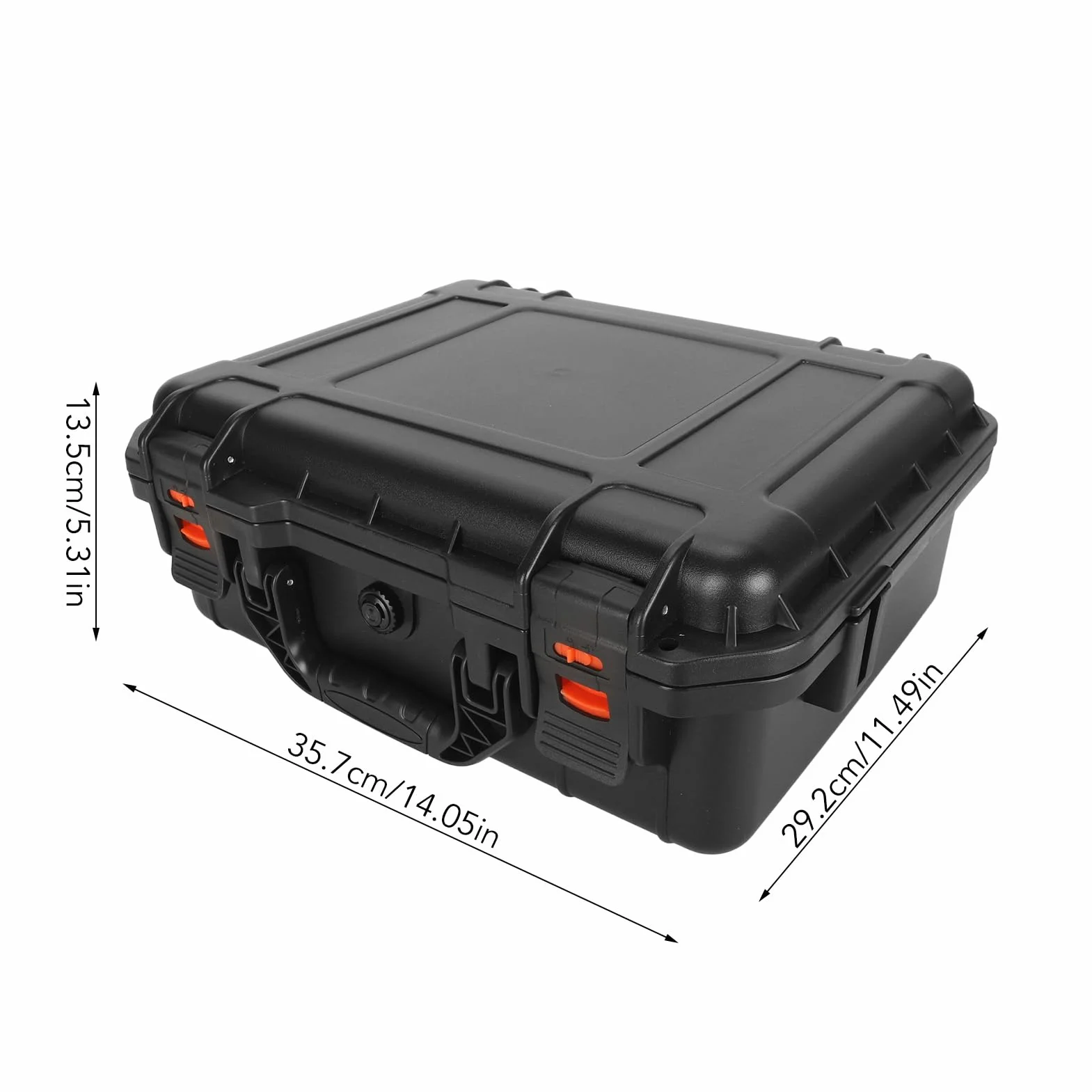 Wodoodporny, Twardy futerał Mini 4 Pro Wytrzymały, Pyłoszczelny futerał Podróżny na Akcesoria do Dronów, Pełna Ochrona Kontrolerów RC 2, Odpowiedni dla Mini 4 Pro, Rozmiar 14,1 X 5,3 X 11,5