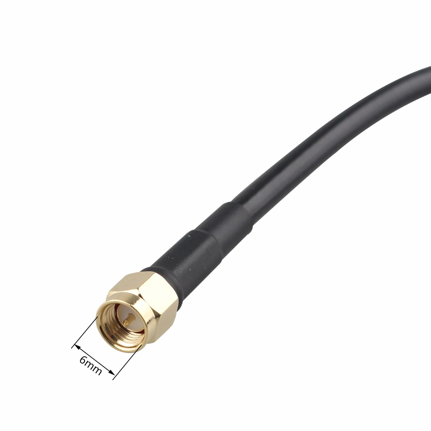 SMA wtyczka na gniazdo N, kabel adapterowy, anteny WiFi, przedłużacz, RG58, kabel koncentryczny 30 cm, kompatybilny z routerem 4G LTE, bramką komórkową, RTL-SDR, USB