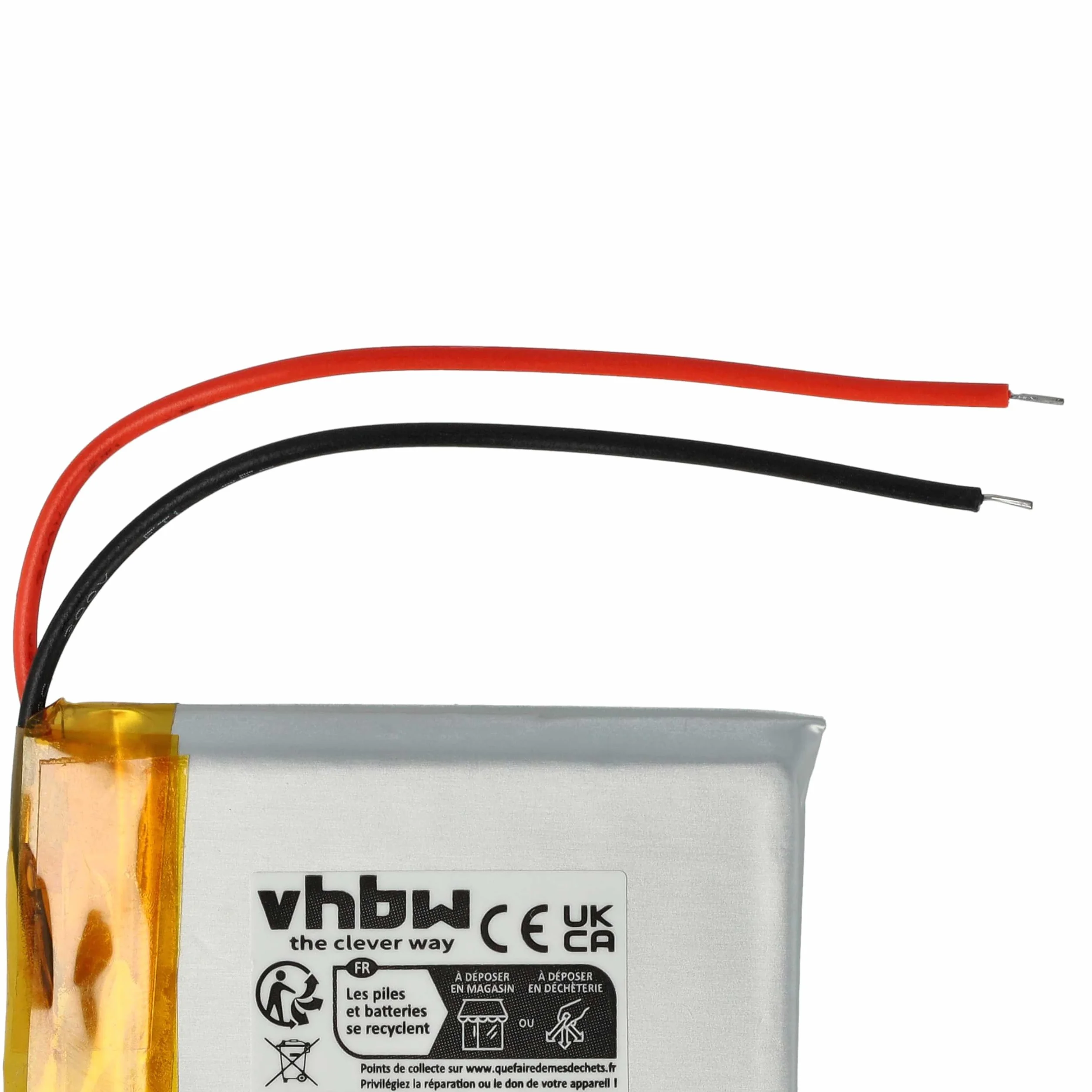 vhbw 1 x bateria kompatybilna z bezprzewodowymi słuchawkami Marshall MID (650 mAh, 3,7 V, Li-ion)