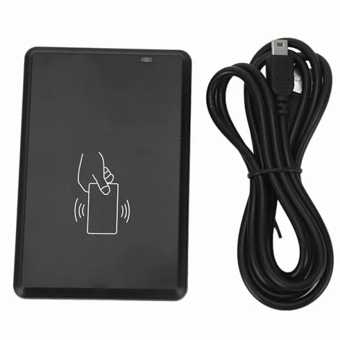 Czytnik Karty IC Portable 13.56 MHz Wysoka częstotliwość Inteligentna Szybka Odczyt System Kontroli Dostępu Szybka odpowiedź z Kablem USB do Zabezpieczenia Domu RFID