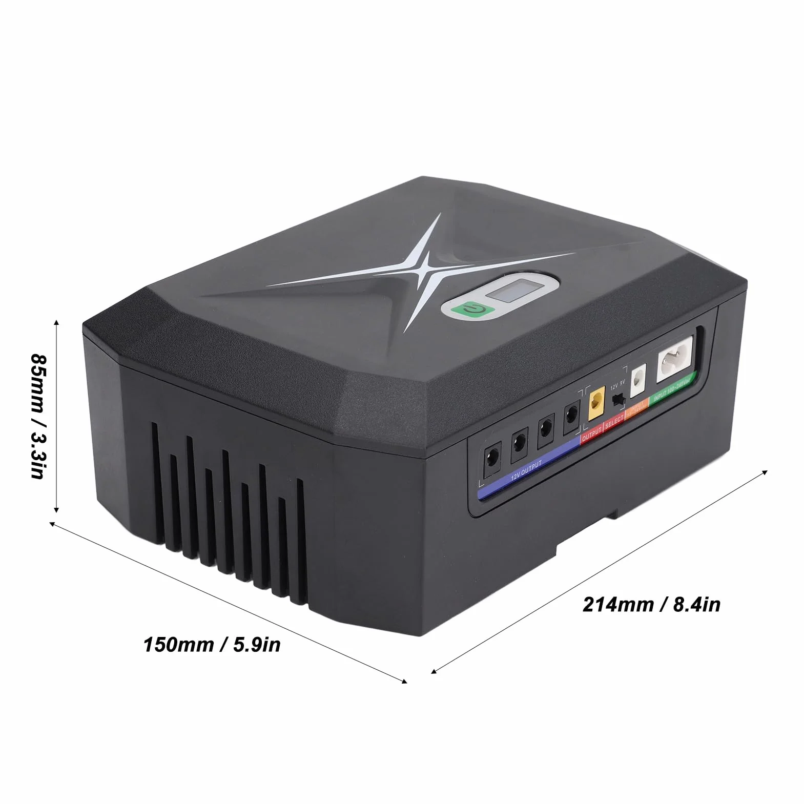 Zasilacz Bezprzerwowy, Mini UPS 120 W 20800 MAh 100–240 V Wejście 2–24 V DC 2,5a Wyjście Dla Routera Kamery(EU)