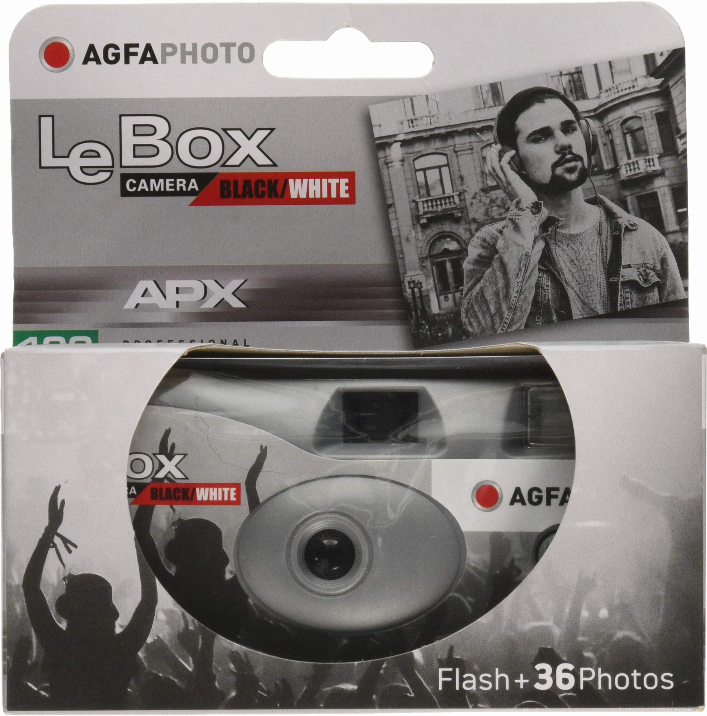 AgfaPhoto LeBox czarny/biały 36