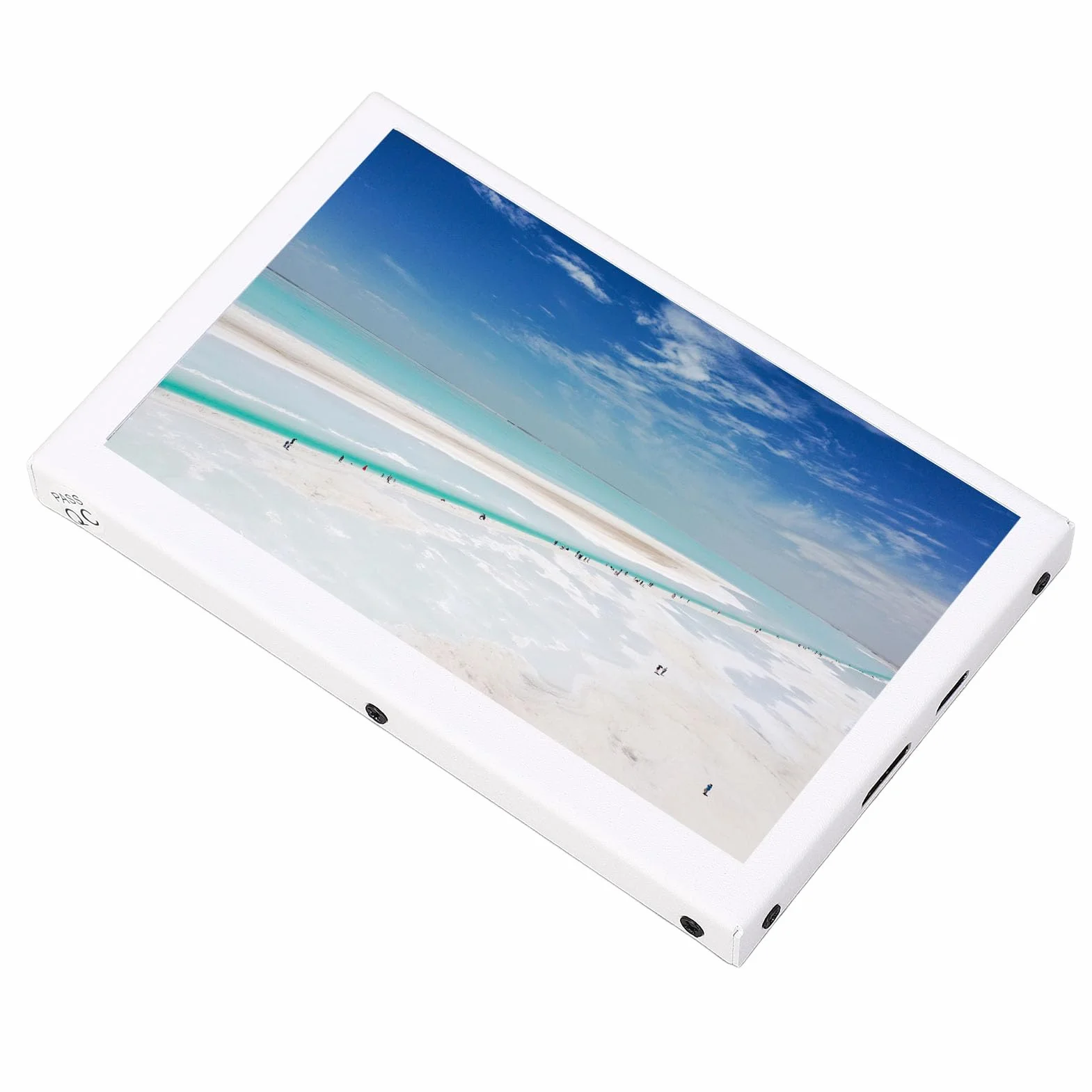 5,0-calowy Ekran Mini IPS z Dwoma Głośnikami, Obudowa ze Stopu Aluminium, Zewnętrzny Monitor 800x480 do Laptopa, Komputera PC, Telewizora, Kompatybilny z Pi, Debian, 10