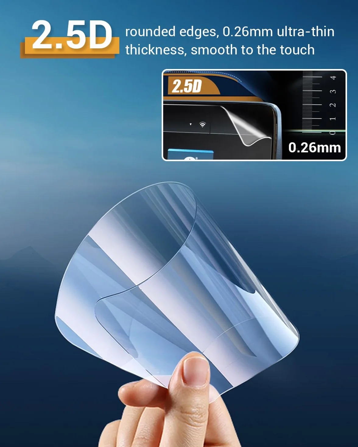 YEE PIN 2 sztuki 10,5 cala Toyota Corolla Corolla Touring Sports Nano Film ochronny GPS Cross 2023 odporny na zarysowania