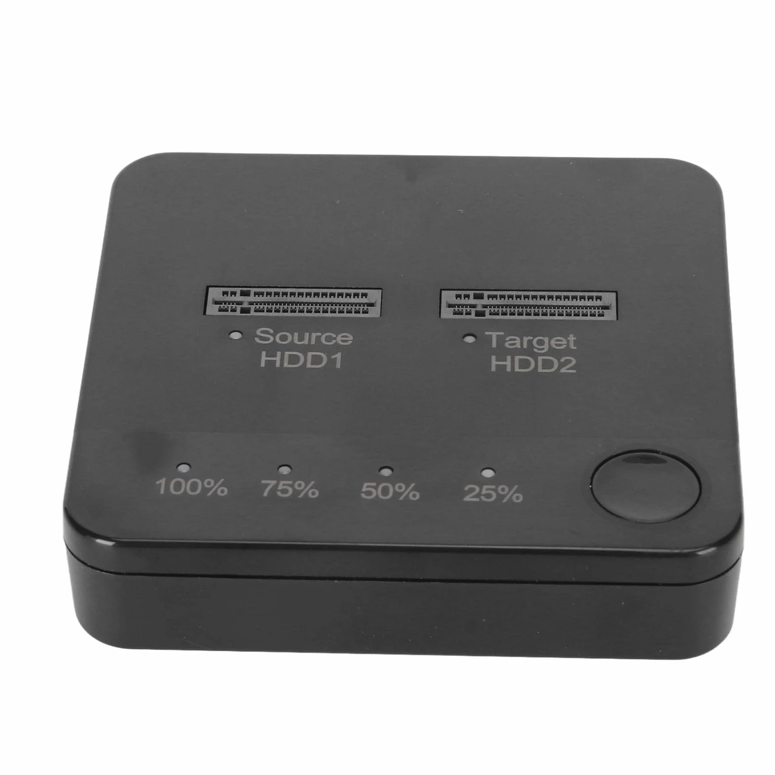Ejoyous M.2 Duplikator SSD, stacja dokująca M.2 SATA 2-Bay Clone Docking Station Dual Bay 1 Gbps szybki klon offlin do 2230 22242 2260 2280 22110 (Nie dysk twardy)