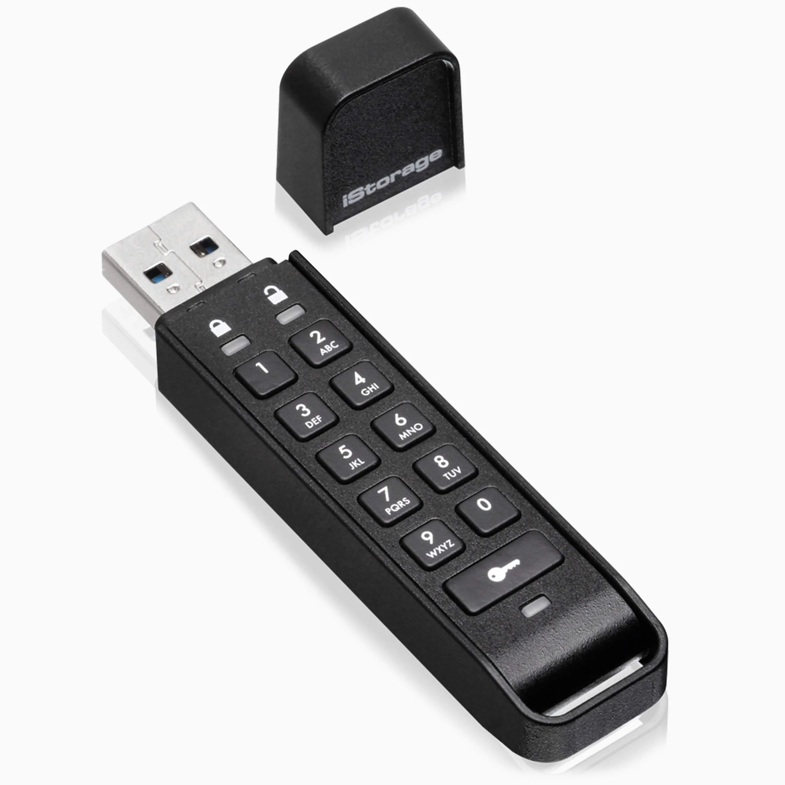 iStorage datAshur Personal2 16 GB - Bezpieczny pendrive - Chroniony hasłem - Przenośny - Szyfrowanie sprzętowe klasy wojskowej