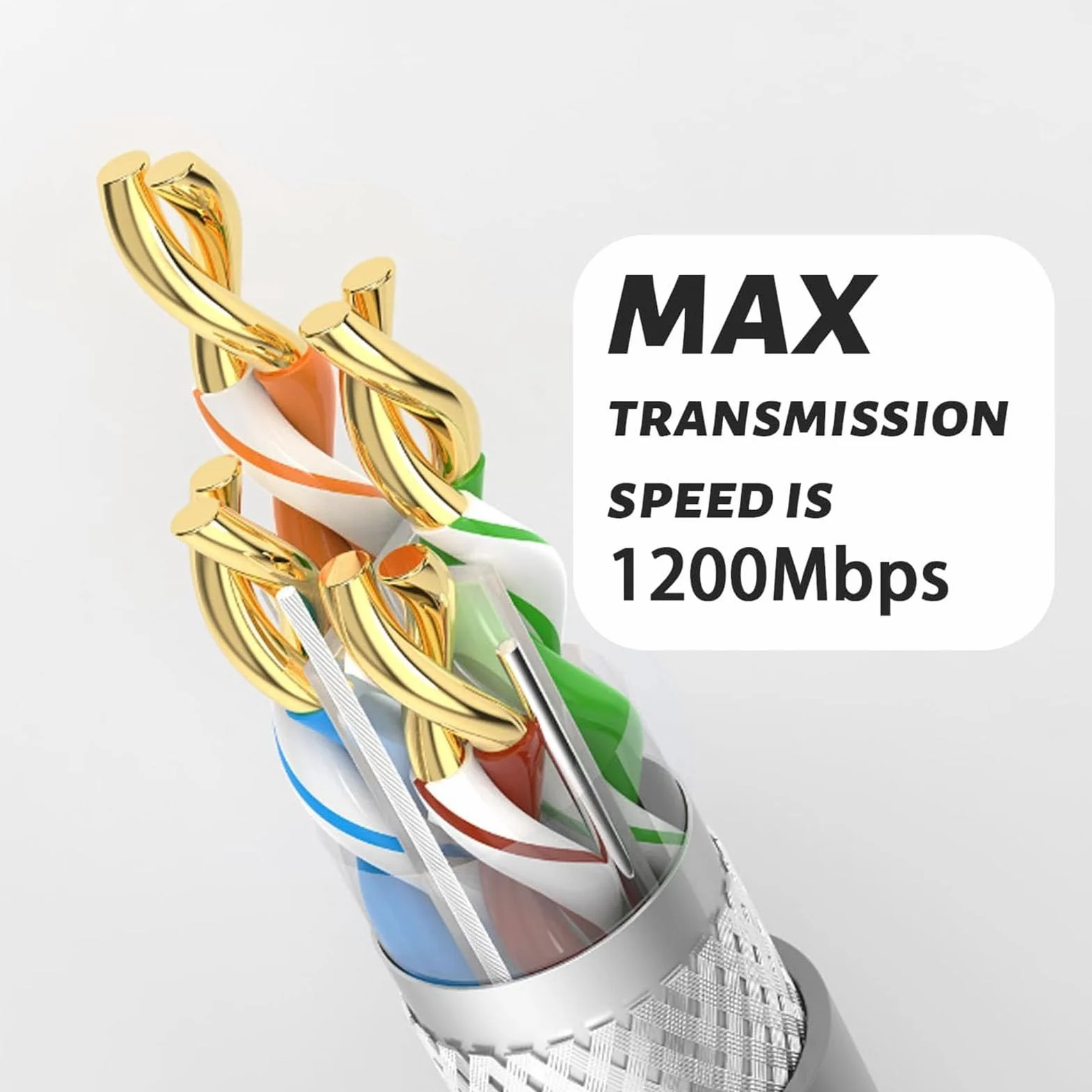 Marhynchus Kabel Adaptera z wtyczką SPX na żeński Adapter RJ45, szybkość Transmisji 1200 Mb/s Wymiana Przewodu Połączeniowego Ethernet Wodoodporna Konstrukcja dla Anteny Talerzowej (100 stóp/30 m)