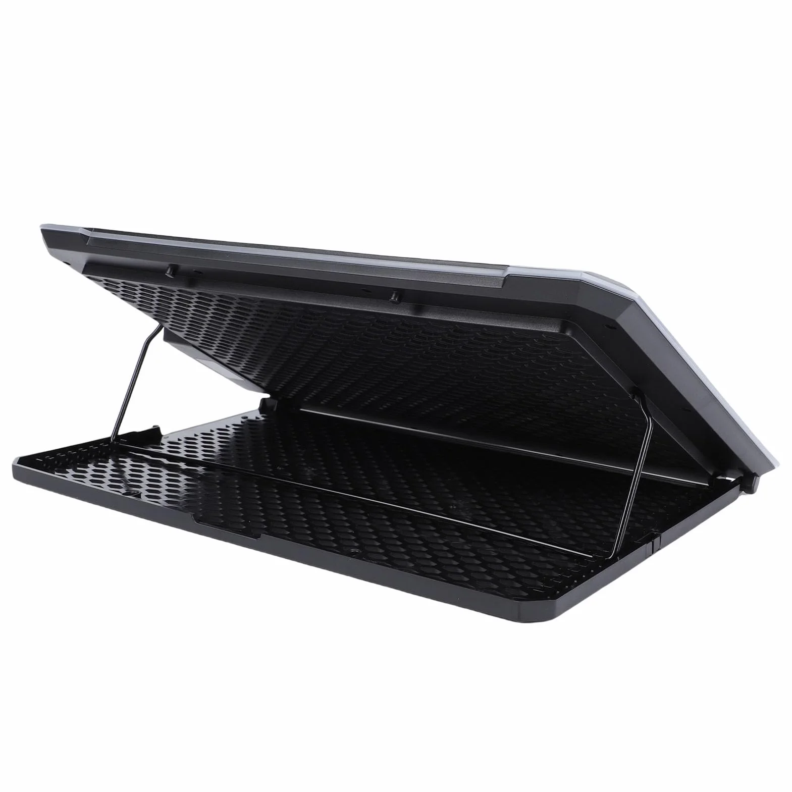 Podkładka Chłodząca do Laptopa RGB Wydajne Chłodzenie Regulowane Prędkości 12-19 Cali Cooler dla Graczy Metal i ABS (14 fanów)
