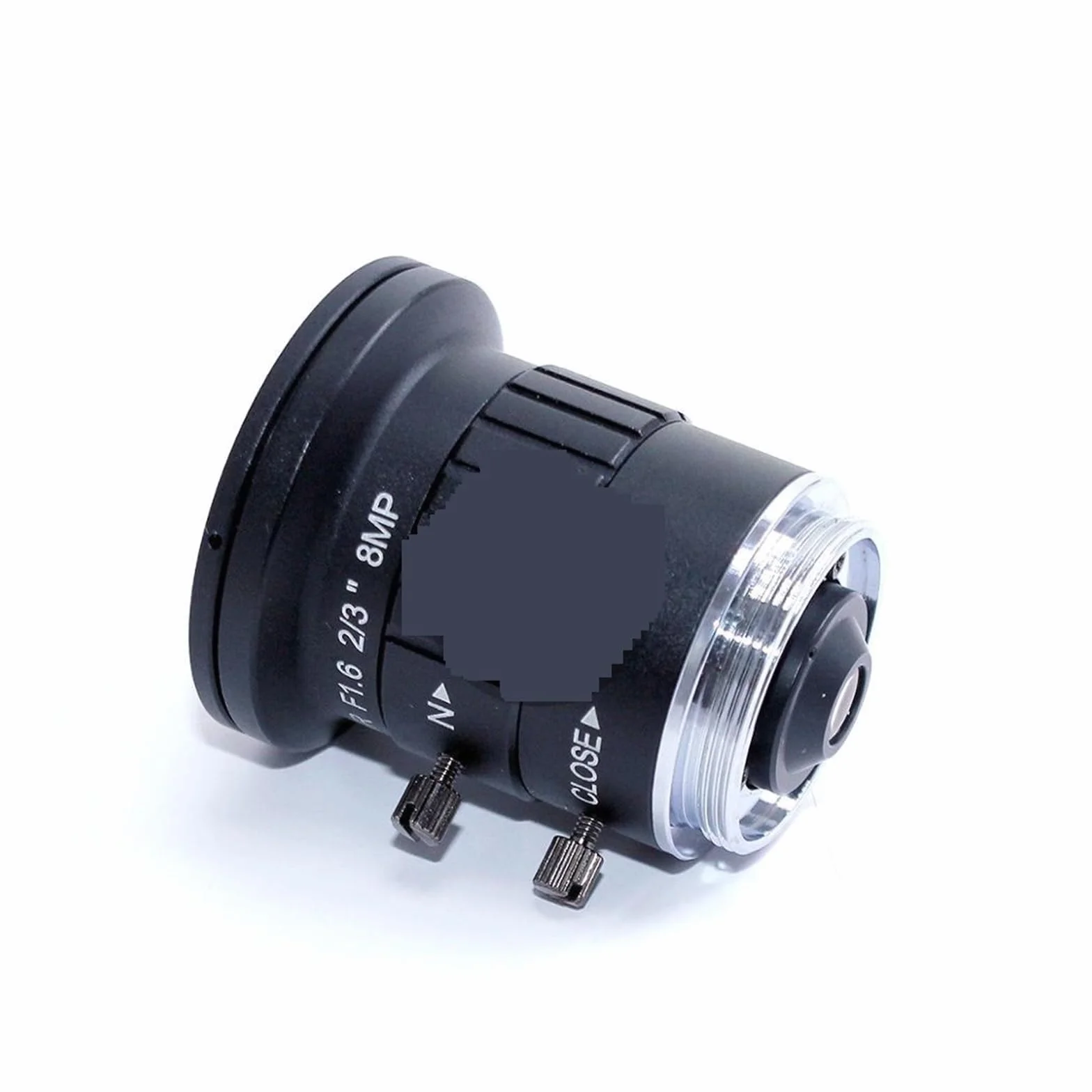 Obiektyw mikroskopowy 4K 8MP 2,5 mm 2/3" F1.6 IR Fisheye Szeroki kąt z mocowaniem CS Jednofazowy obiektyw CCTV Iris Automatyczna 8 megapikseli do kamery C