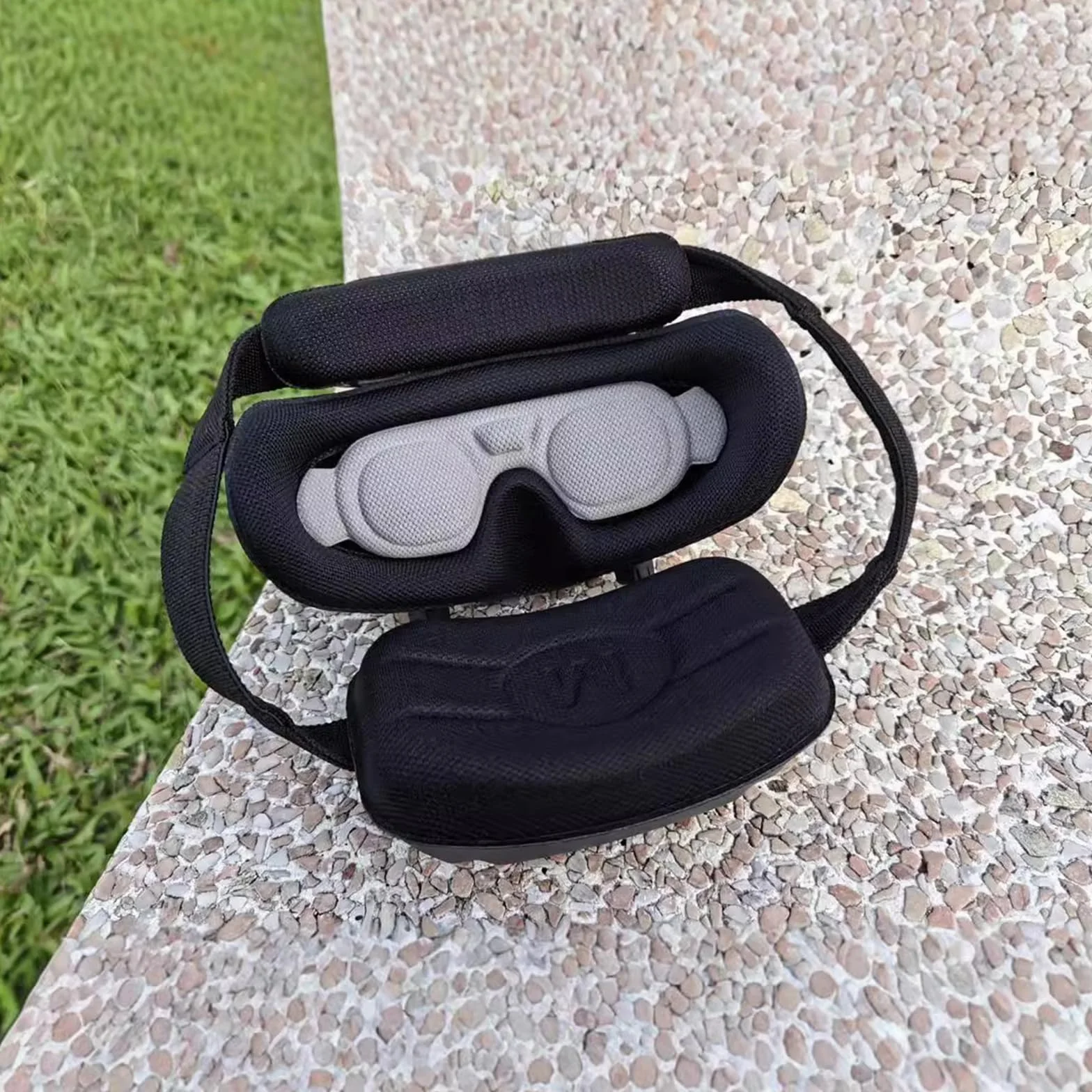 Osłona obiektywu kompatybilna z DJI Avata 2 Goggles 3/2 / wersja All-in-One, akcesoria do ochrony soczewek, kompatybilne z DJI Goggles 3/2 / wersja All-in-One (szara)
