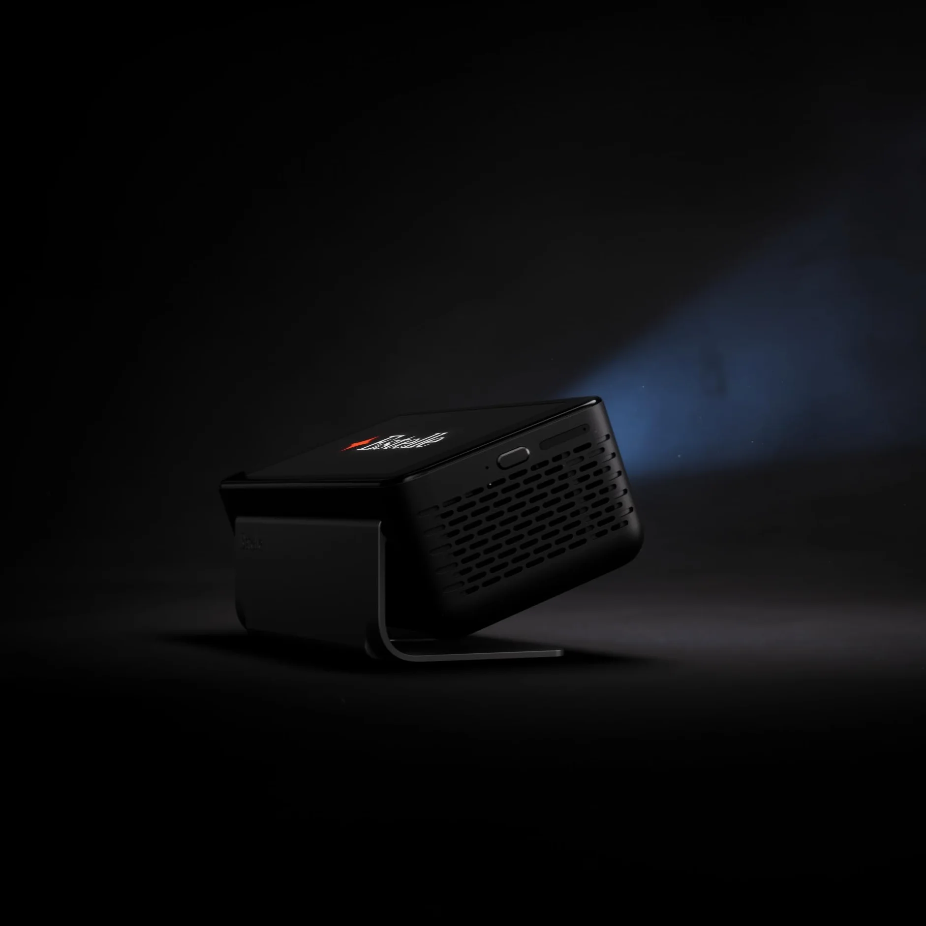 Smart Beamer 4K z pamięcią 64 GB, wbudowany akumulator, ekran dotykowy z systemem Android 12, 5,99", przenośny mini projektor outdoorowy z Netflix, autofokusem i korekcją trapezu, pobieranie aplikacji