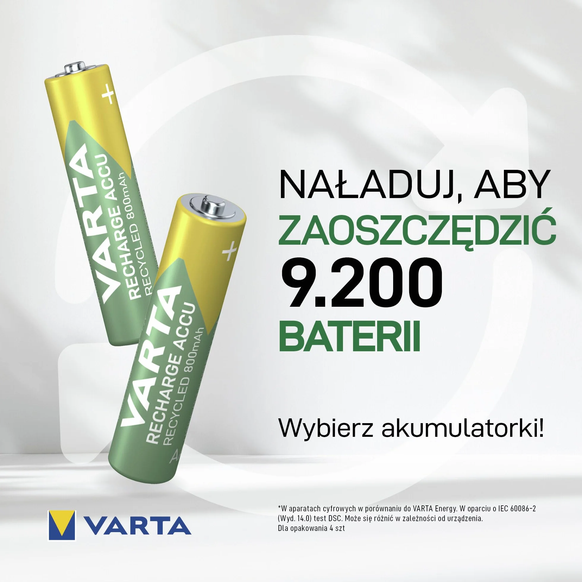 Varta Aaa_800Mah- Battery, 4