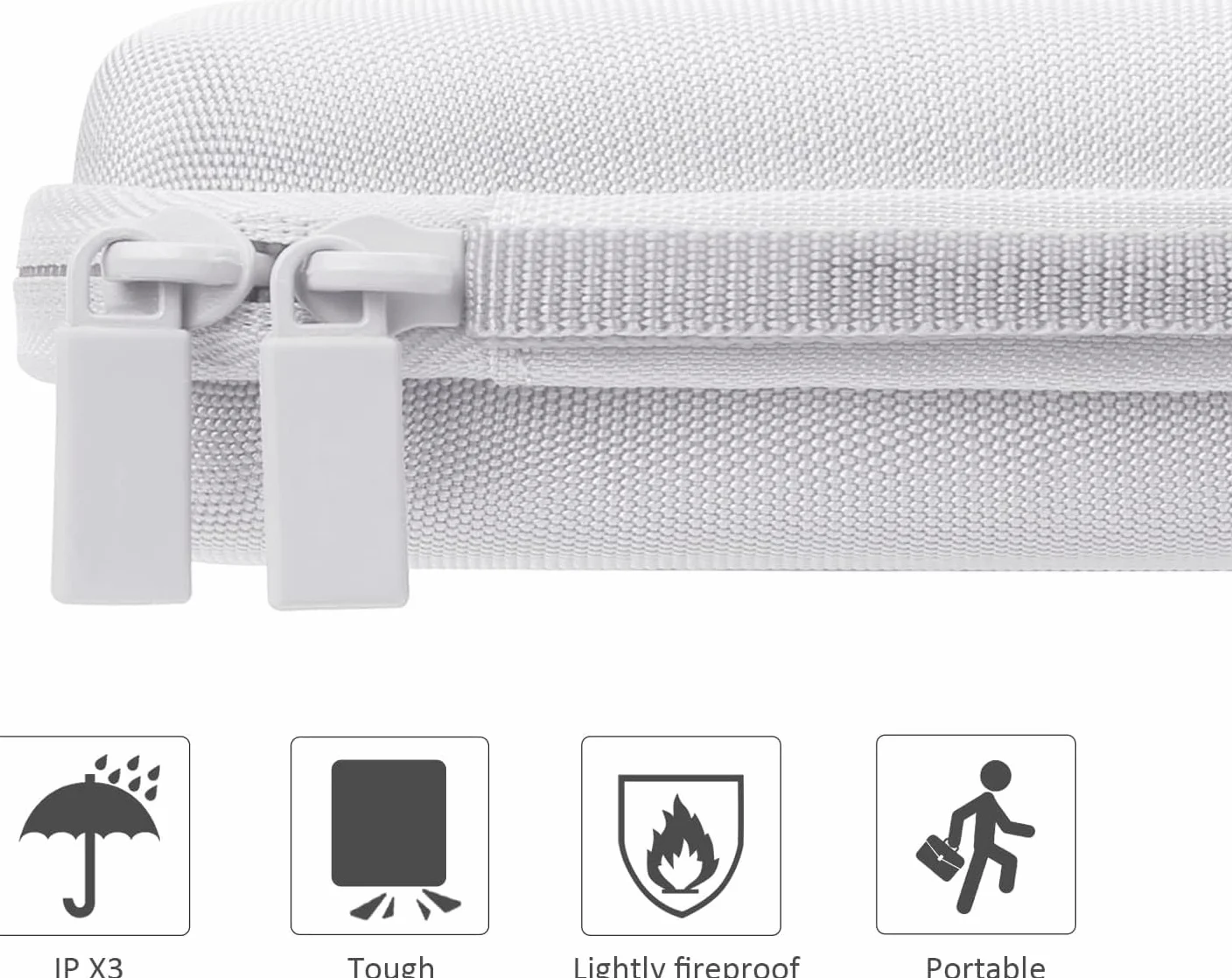 co2CREA Twarda osłona podróżna etui torba do HP Sprocket Select Portable 5,8 x 8,7 cm drukarka natychmiastowa mobilna drukarka fotograficzna i HP Sprocket 2,3 x 3,4 cynkowy papier fotograficzny, tylko